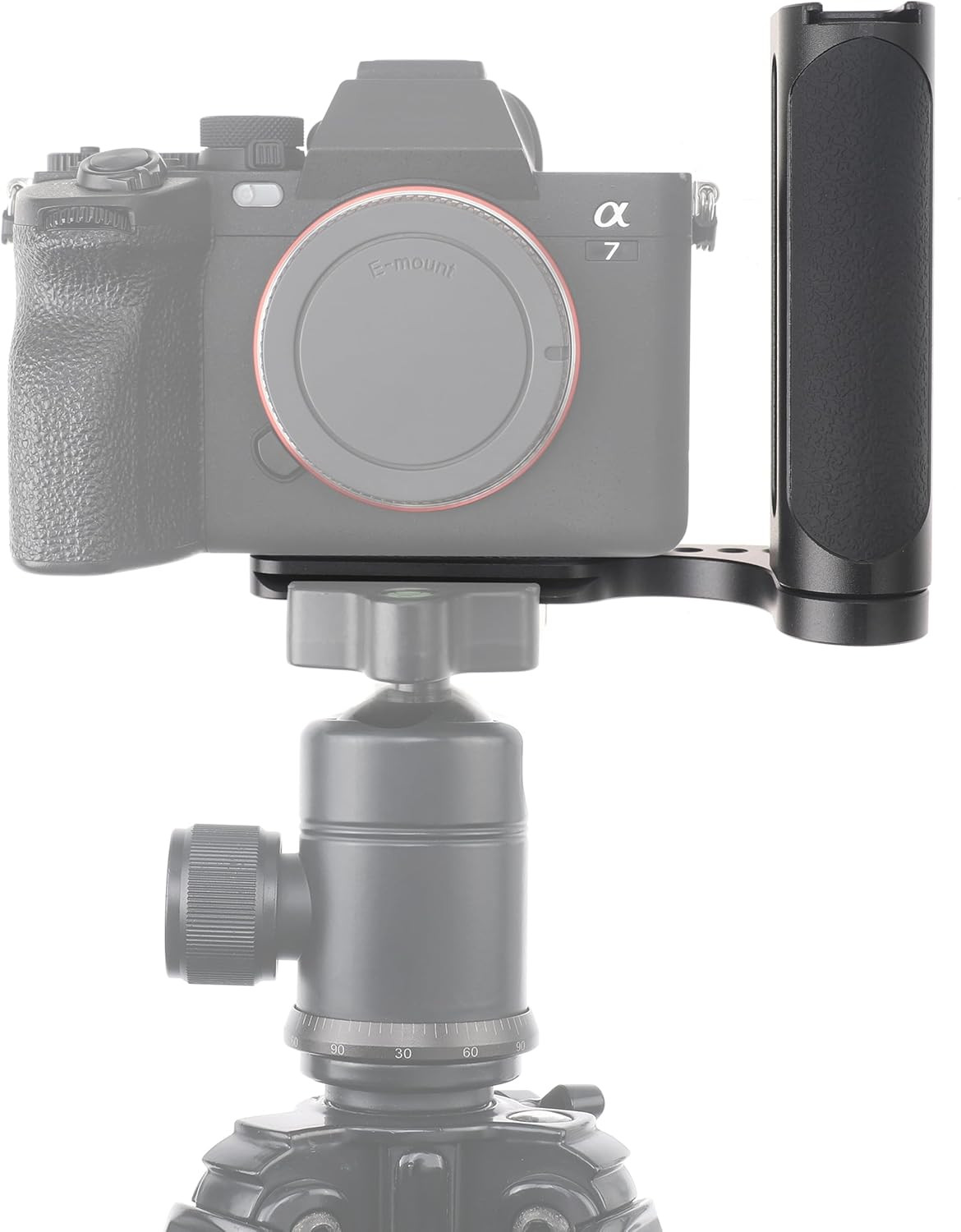 Universal Camera 2Nd L-Type Bracket Holder with Side Handle Grip, Quick Release
