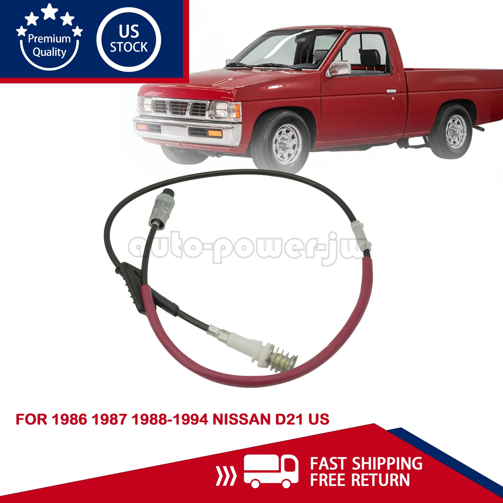 NEW Speedometer Shaft Cable 25050-55G00 For 1986 1987 1988-1994 Nissan D21 US