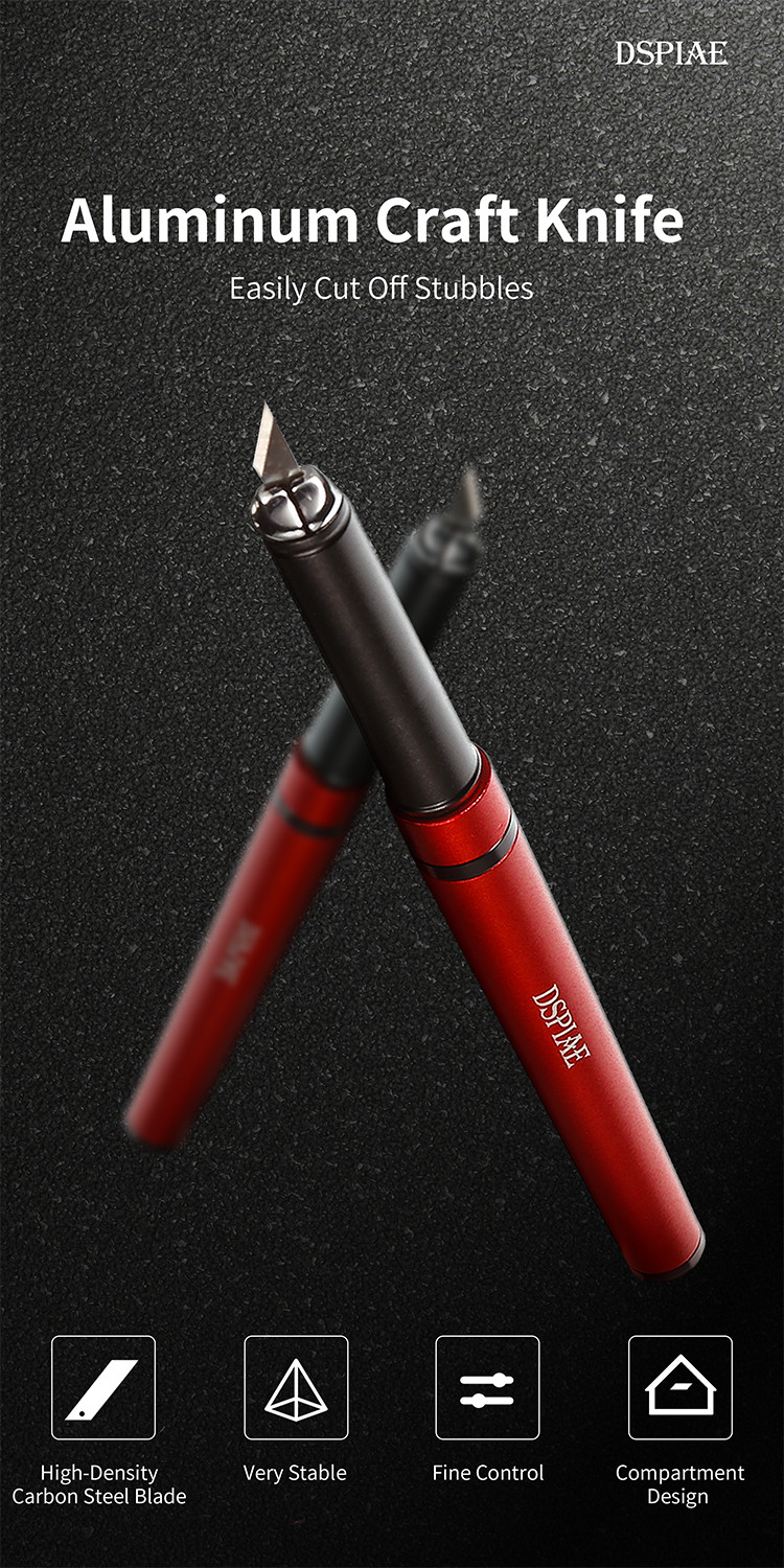 DSPIAE DK-1 Aluminum Alloy Pen Knife