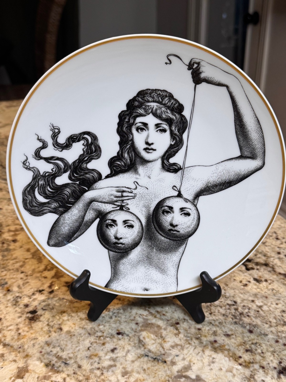 RARE - Rosenthal Classic Germany, Fornasetti Dekor: Temi e Variazioni Motiv 17