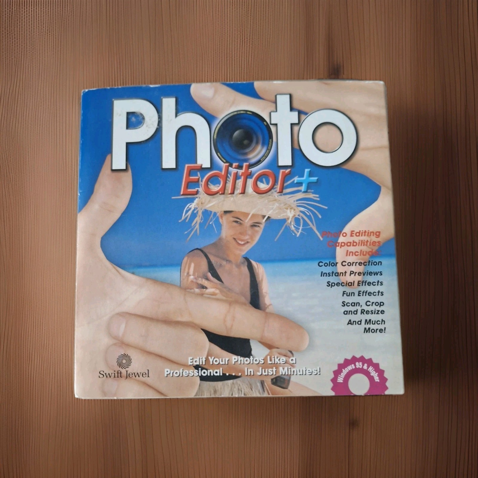 Cosmi Photo Editor PC CD-ROM Swift Windows 95/98/Me/2000