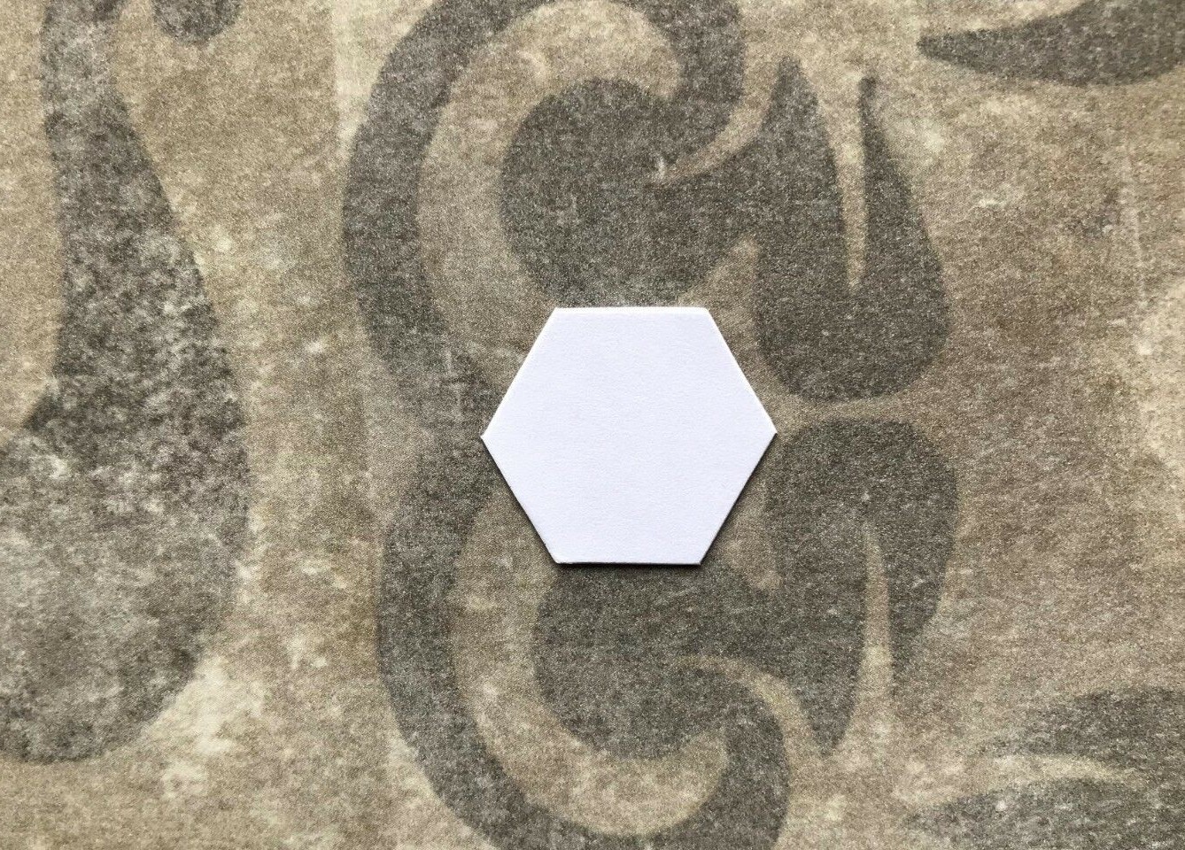 1/2-inch Hexagons 200 shapes for English Paper Piecing Templates by ALL QUILTY