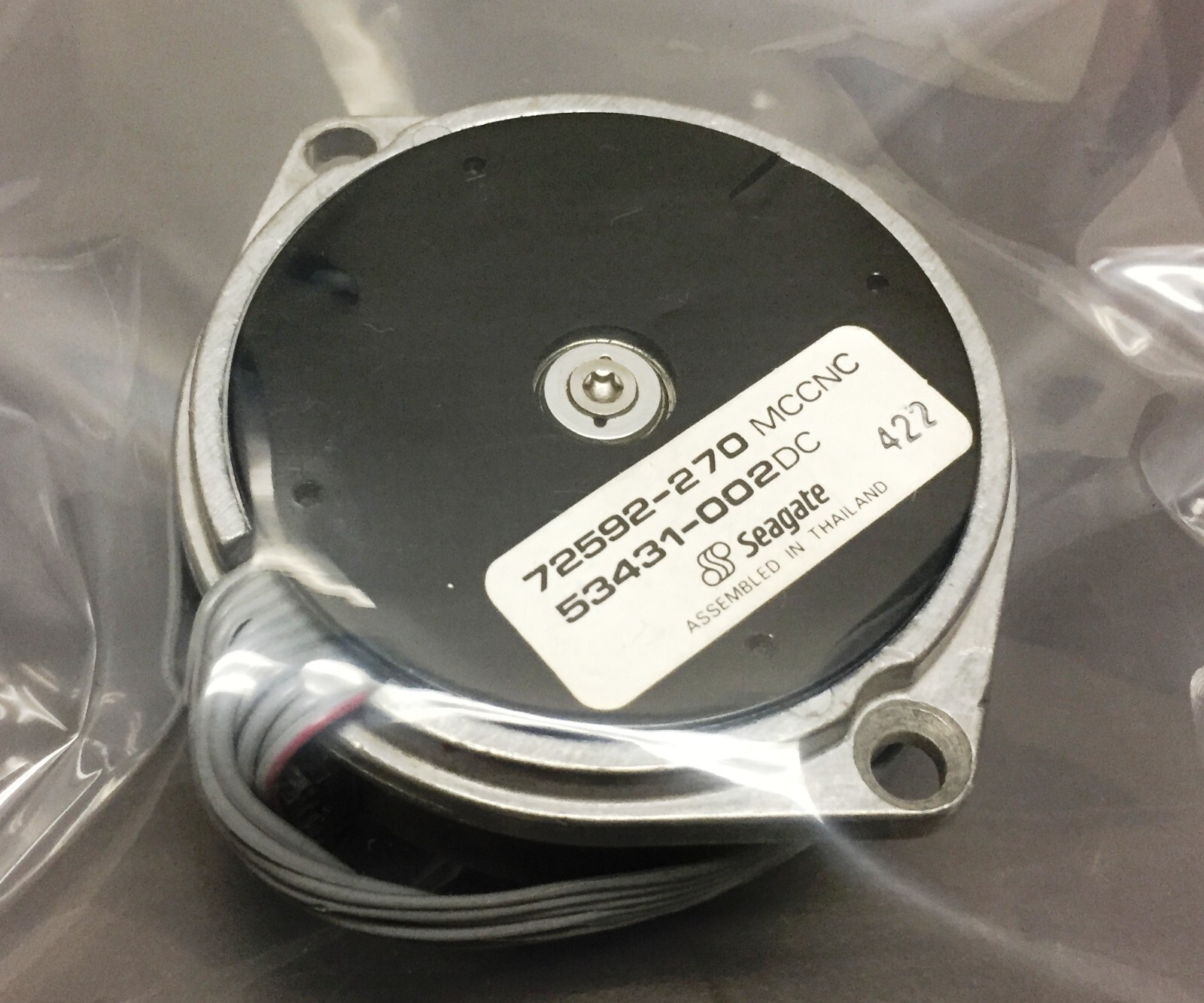 Seagate P/N 72592-270 MCCNC 53431-002DC Dual Ball Bearings Stepping Motor