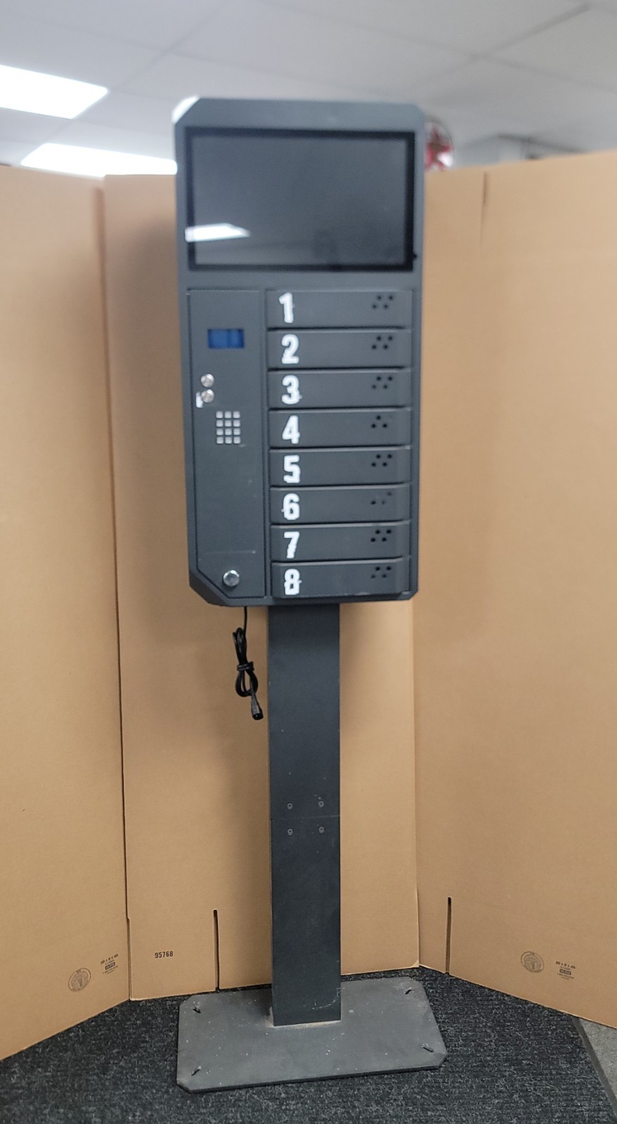 ChargeTech 8-Bay Charging Locker - Charge Station, Up To 16 Devices At Once!