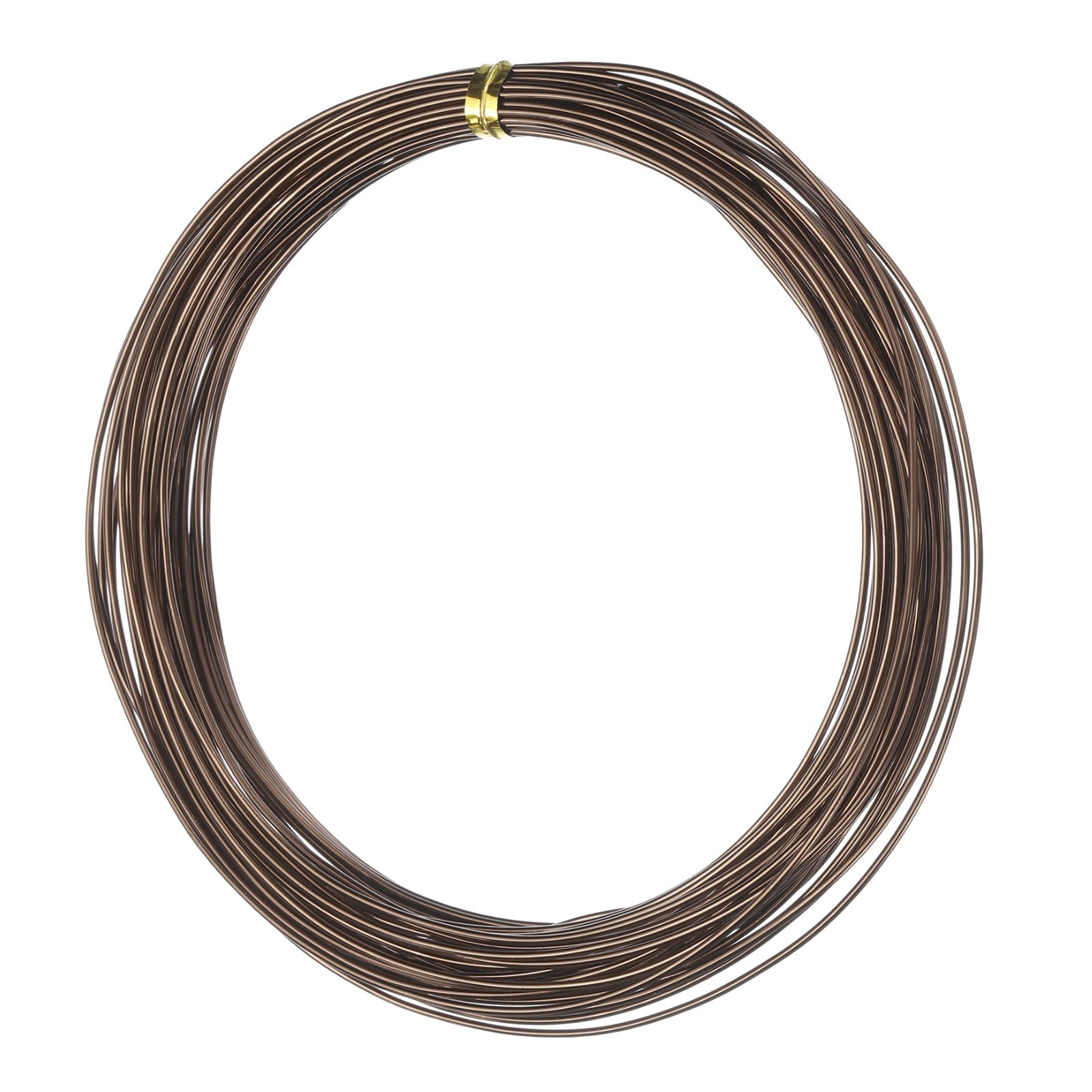 18 Gauge 1mm Aluminum Wire 32.8 Ft(10m) Bendable Metal Wire, Brown