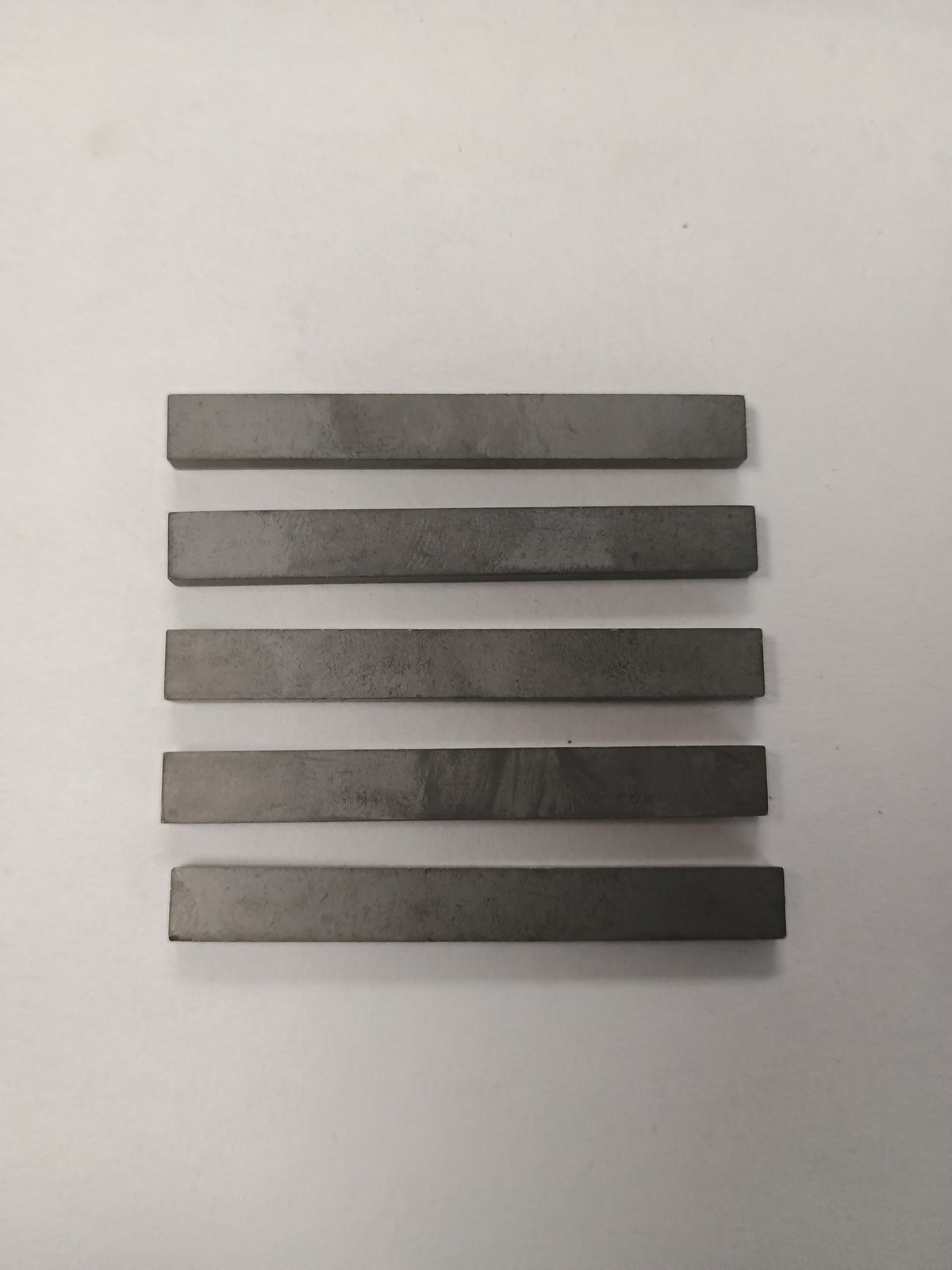 Lot of 5 Solid Carbide Rectangular Tool Blanks 0.281" x 0.141" x 2.395"