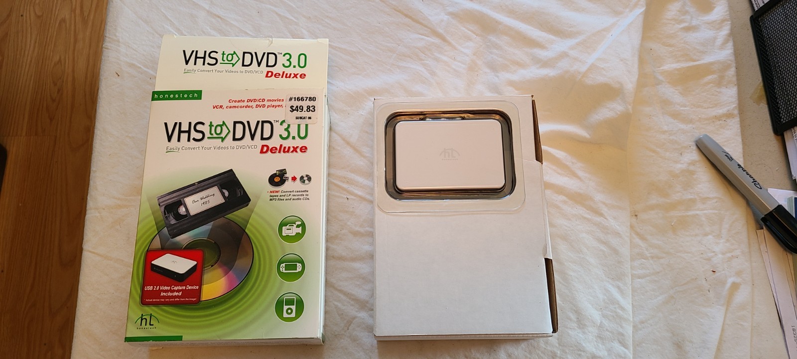 Honestech VHS to DVD 3.0 Deluxe New in Open Box