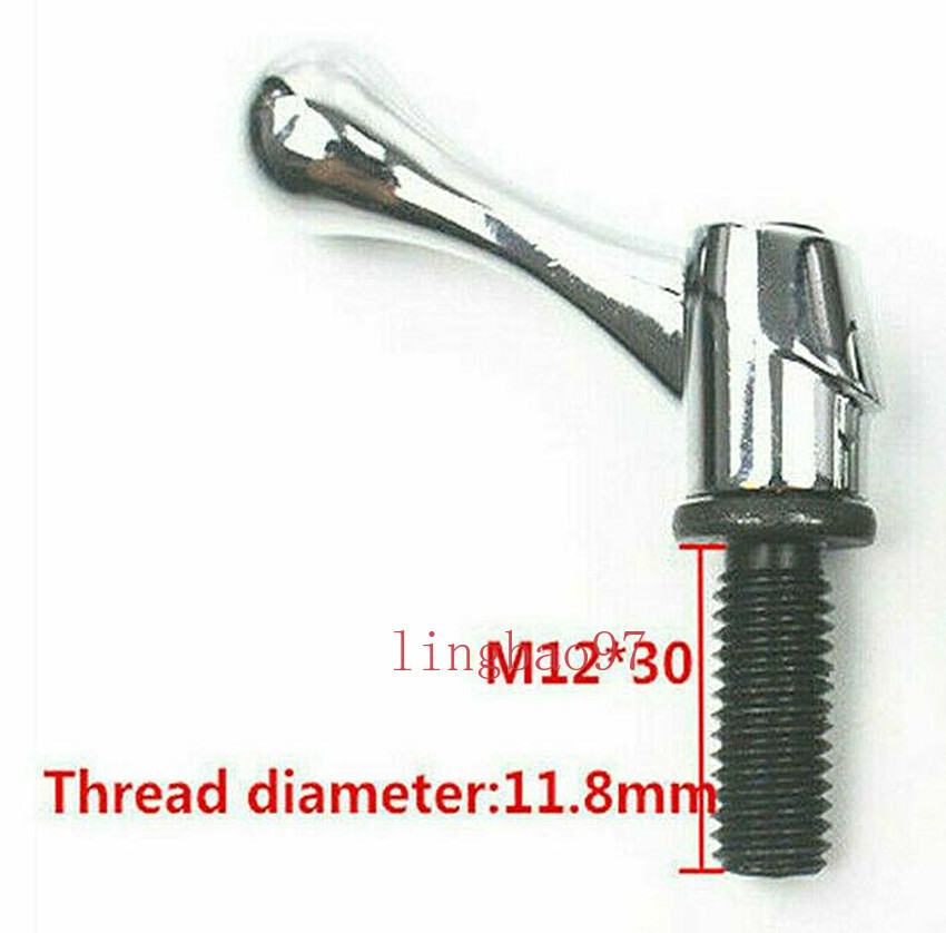 3pcs Bridgeport Part Head Milling Machine Table Lock Bolt Handle M12 Thread