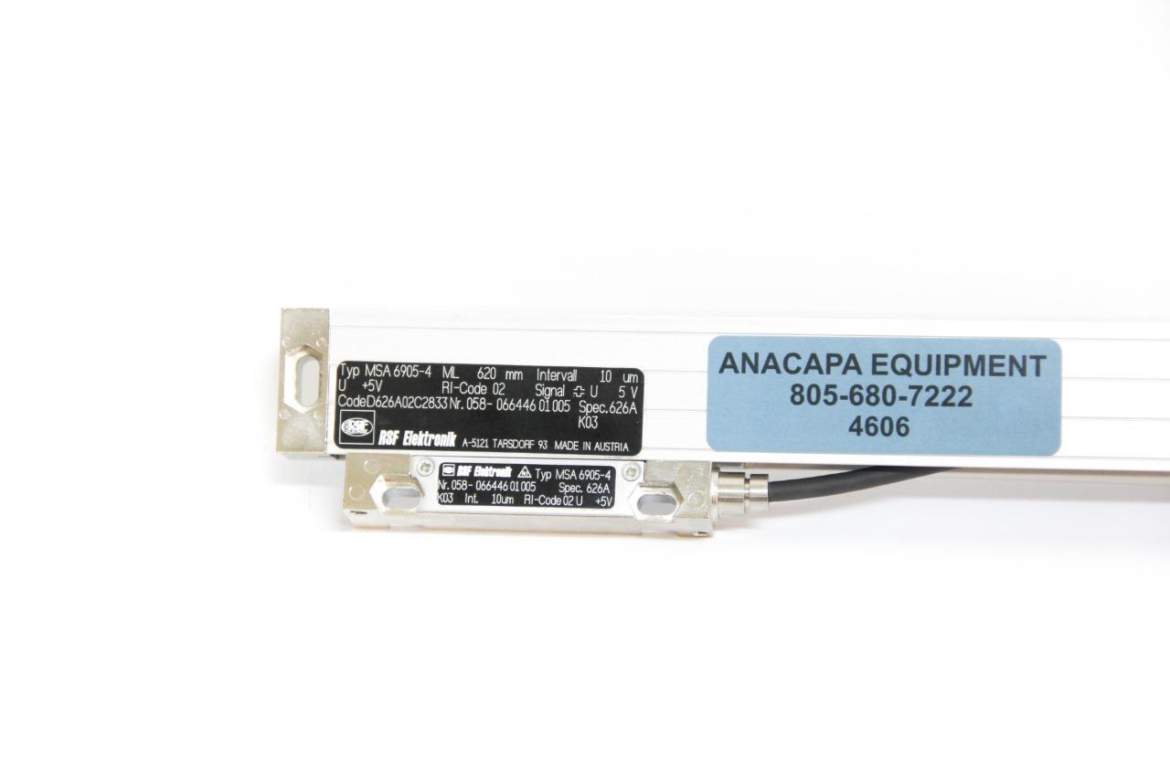 RSF Elektronik MSA 6905-4 Linear Encoder 620mm 10um RI-Code 02 (4606)