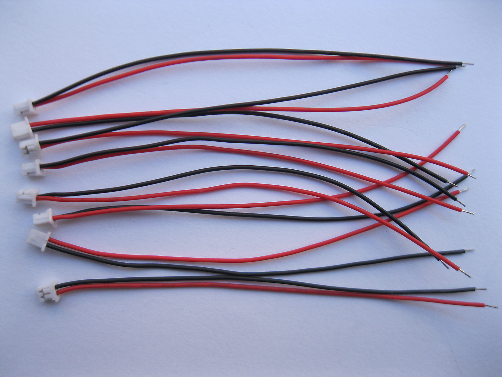 50 pcs 1.5mm Pitch 2 Pin Female Connector with 28AWG 150mm 5.9" Leads Cable New
