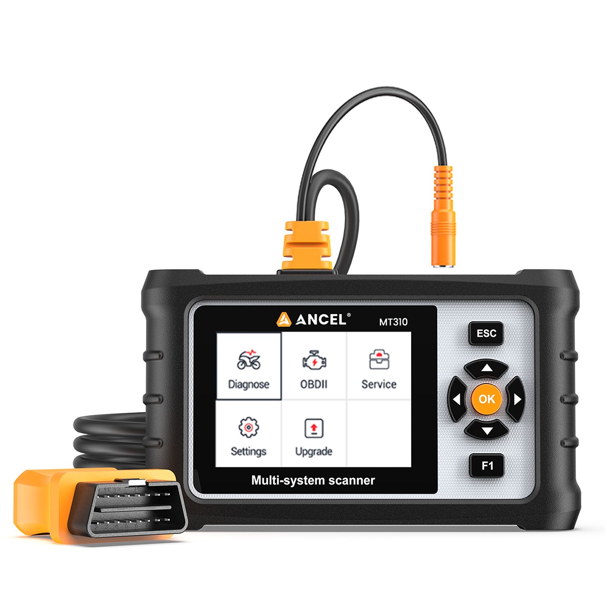 Motorcycle Scanner Full System Diagnosis Read Clear Fault Codes Service Reset