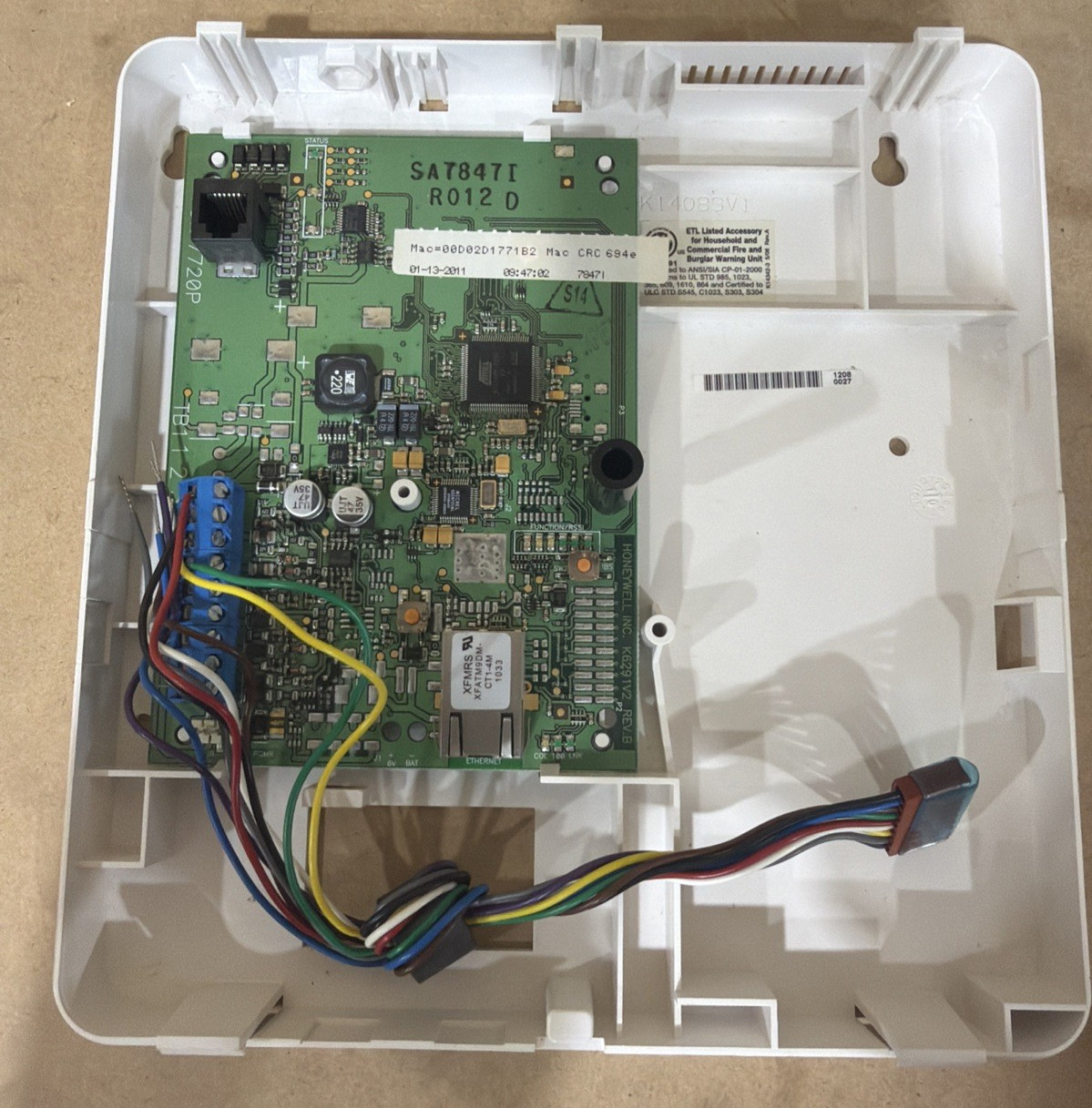 Honeywell 7847i Internet Communication Module