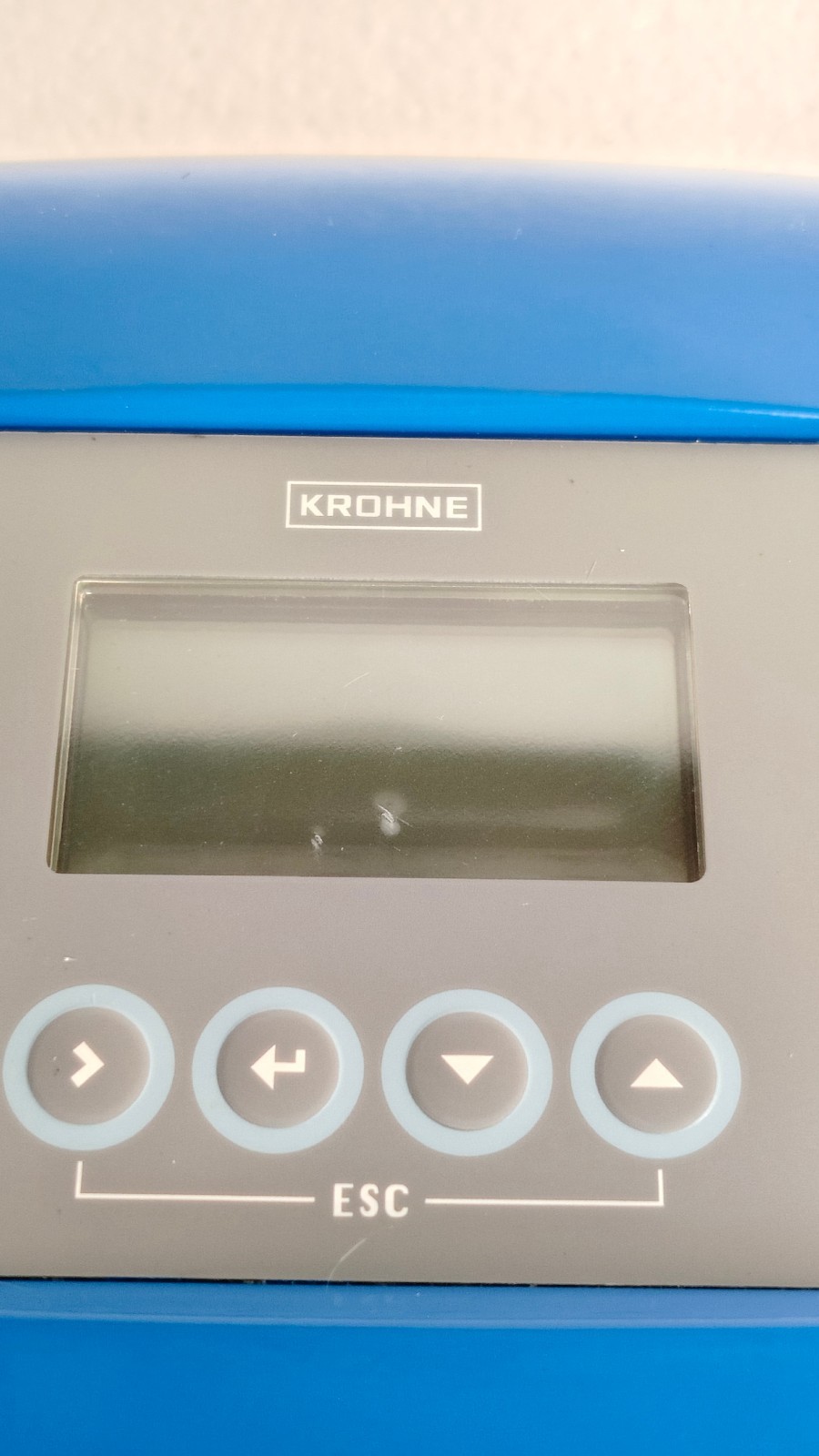 KROHNE IFC 100 ELECTROMAGNETIC FLOW TRANSMITTER WALL MOUNTED