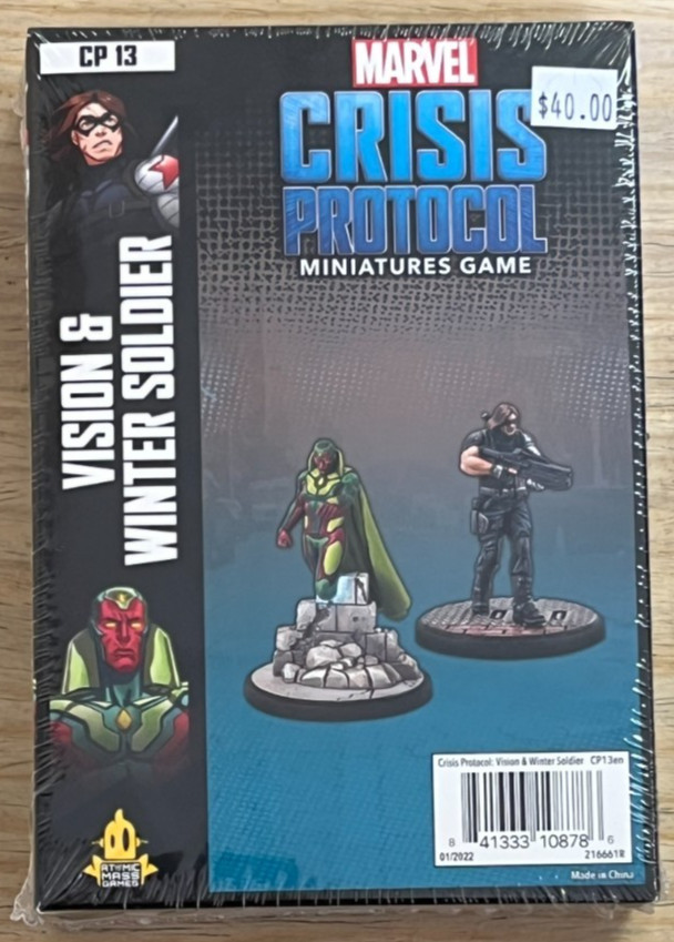 Vision & Winter Soldier - Marvel Crisis Protocol