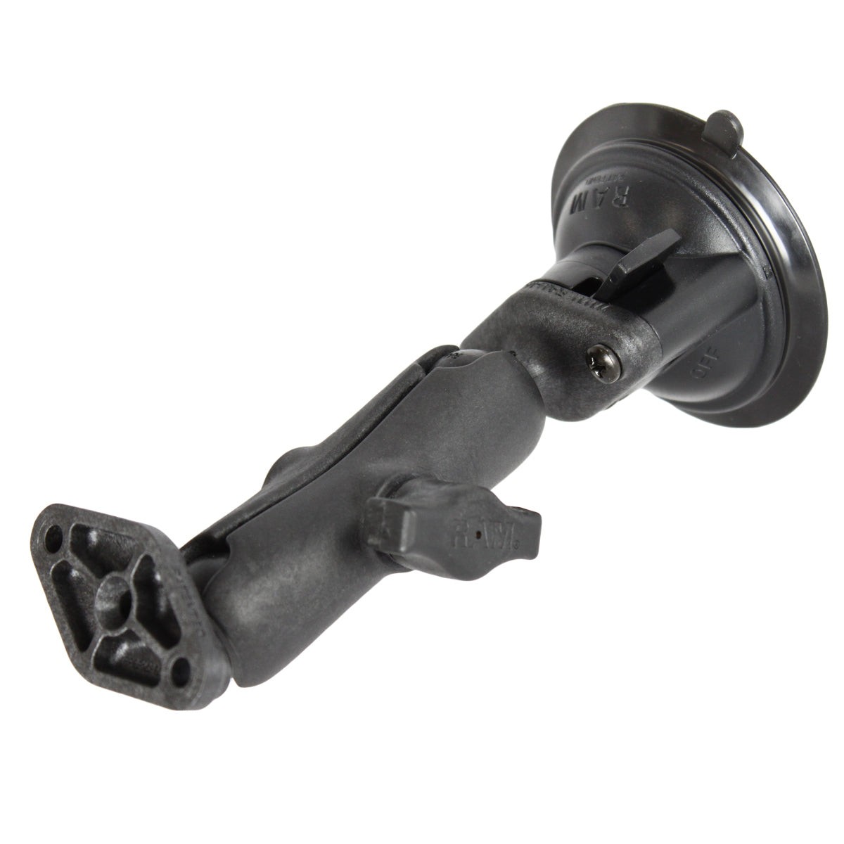 RAP-B-166U  RAM Twist-Lock Composite Suction Cup Double B...