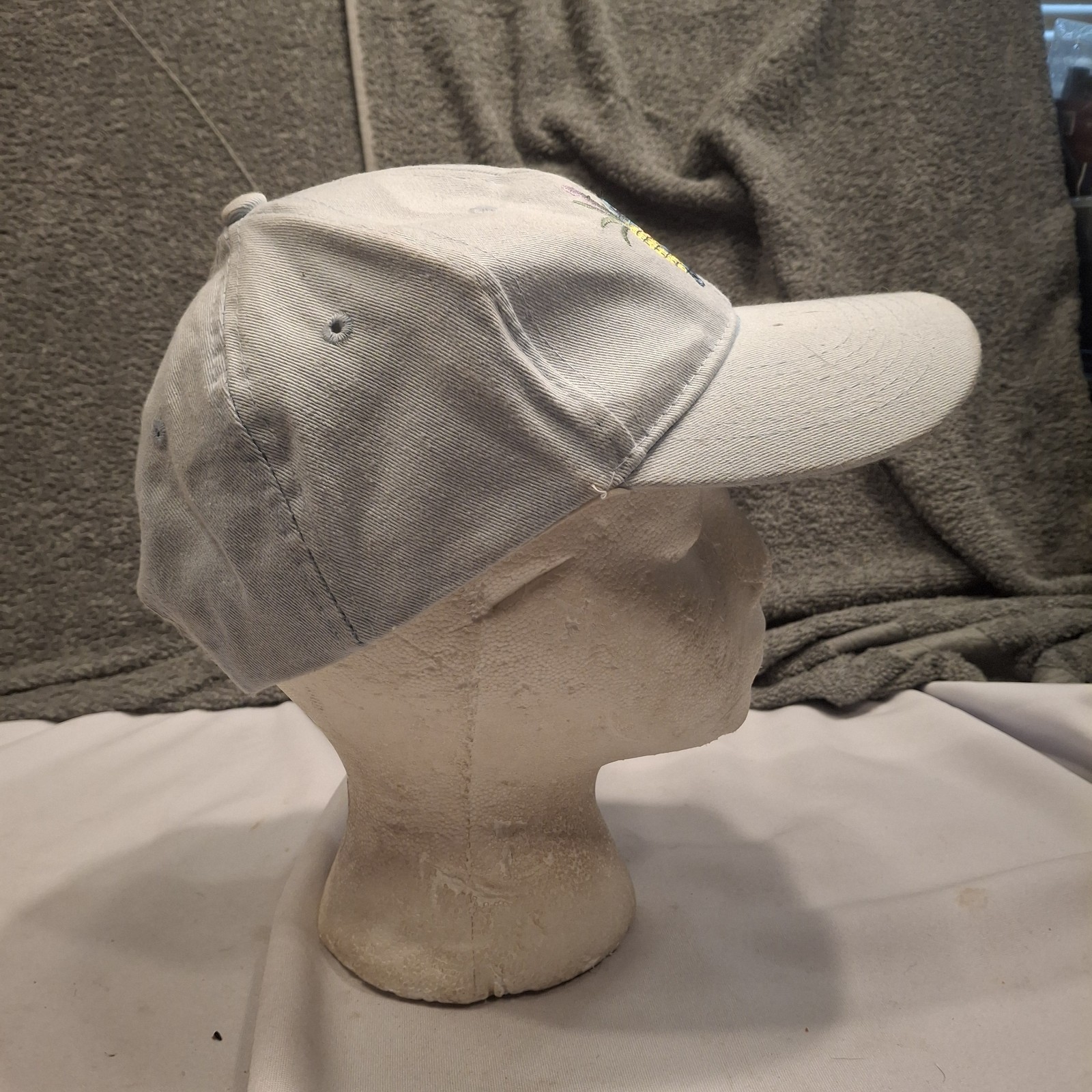 Blue Disney Stitch Kids Baseball Cap Adjustable One Size
