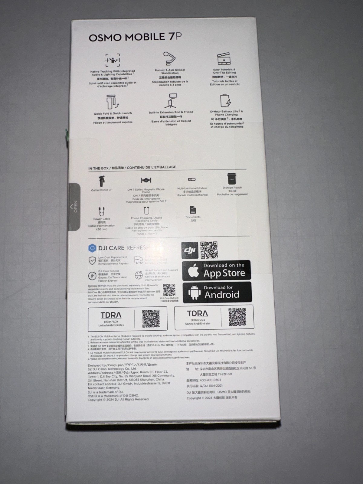 DJI Osmo Mobile 7P - New!
