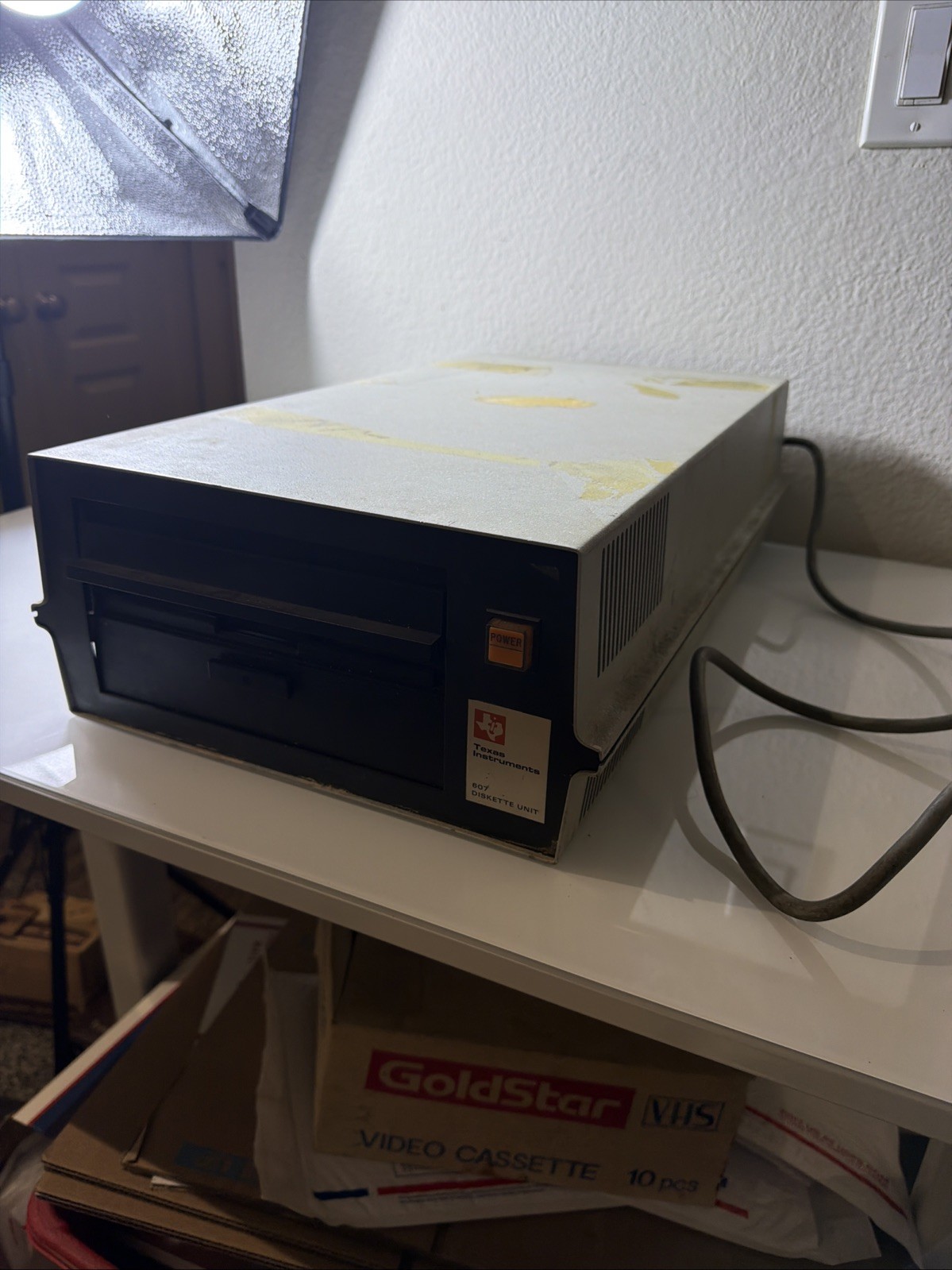 Vintage Texas Instruments 607 Diskette Unit