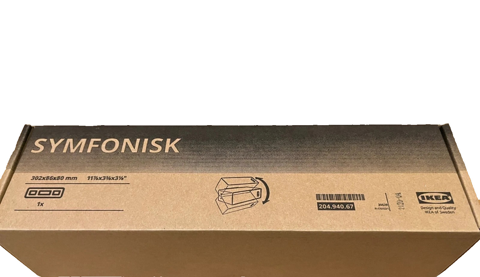IKEA SYMFONISK Adjustable Wall Bracket White 204.940.67 – NEW