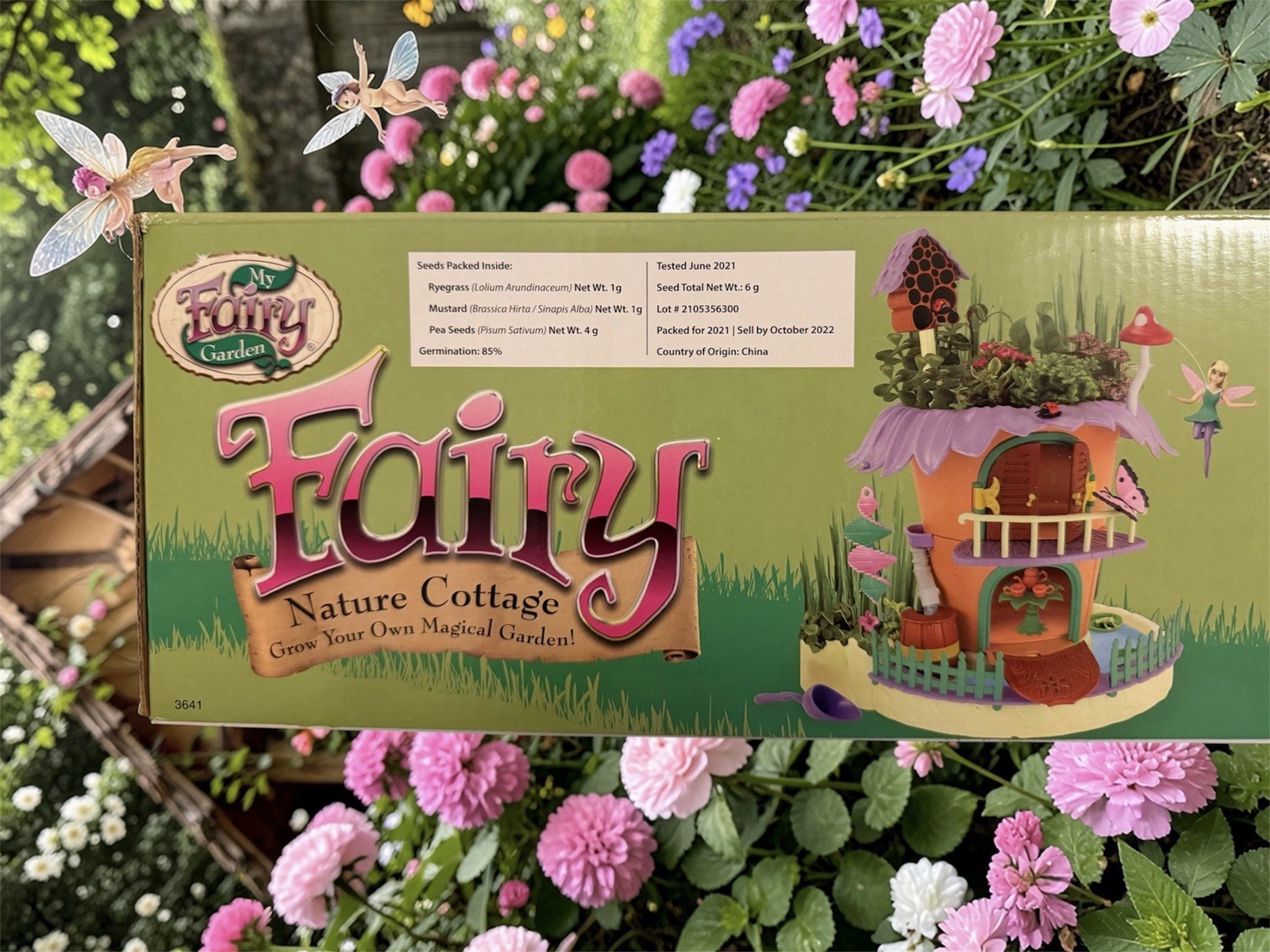 My Fairy Garden Nature Cottage Toy Plant Kit, Grow Your Own Garden