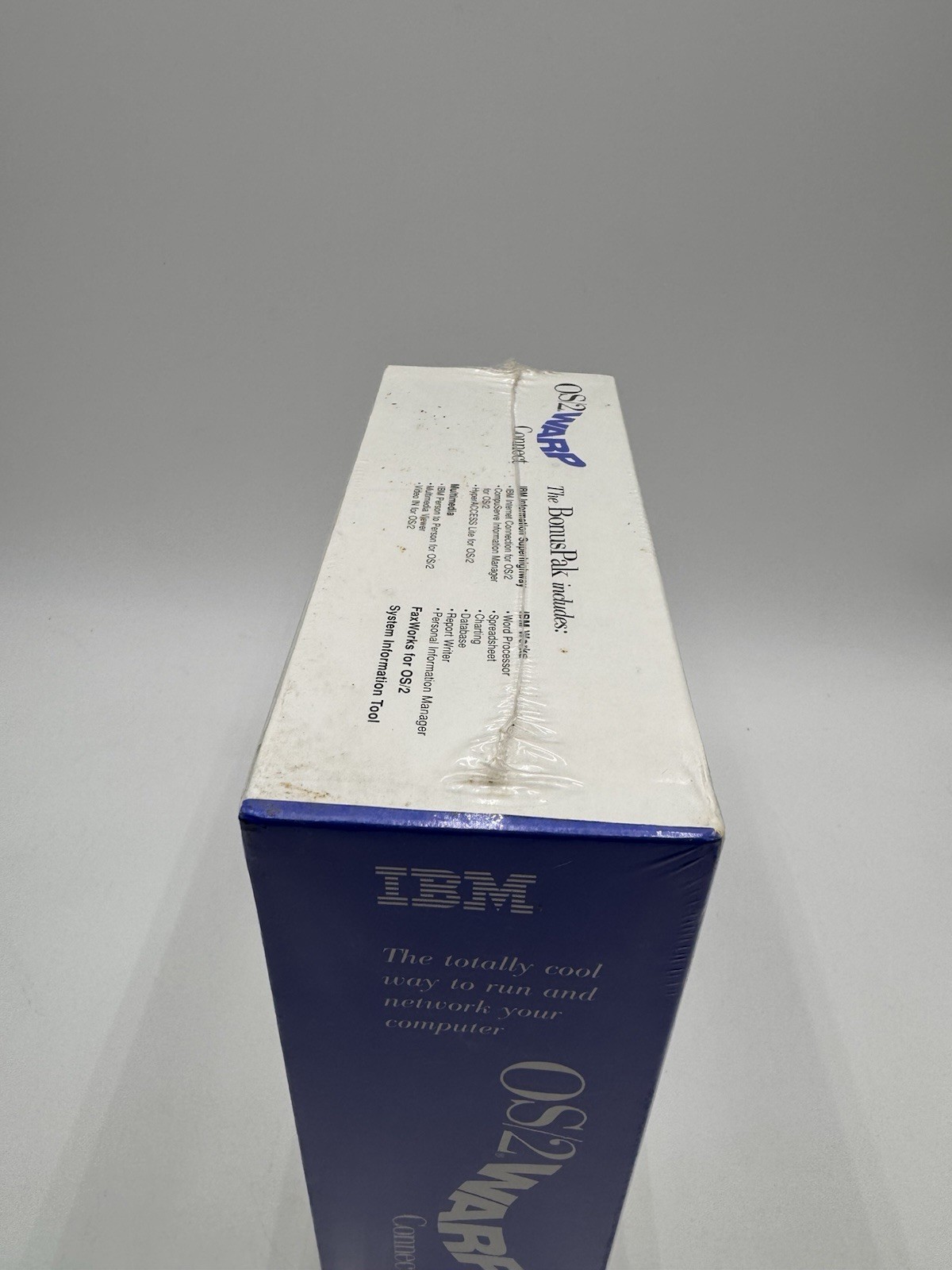 IBM OS/2 Warp Connect Version 3 CD-Rom Vintage Computer Software