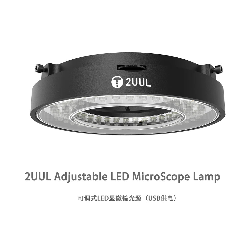 2UUL LED Ring Light Monocular Binocular Microscope Camera Lamp Eye Protection