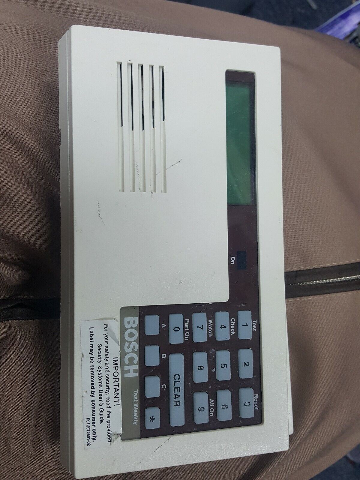 BOSCH D223A Series Warning System LCD Text Keypad - Off White