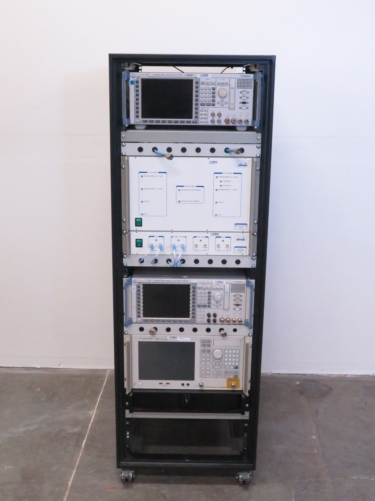 EMC Shielded Enclosure w/ Satimo StarLab 6 E Antenna Analyzer E5071C CMU200,