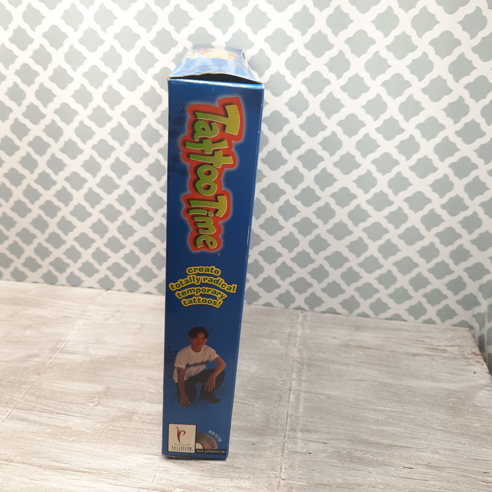 Vintage Tattoo Time Create and Print Temporary Tattoos Software Win 95/98