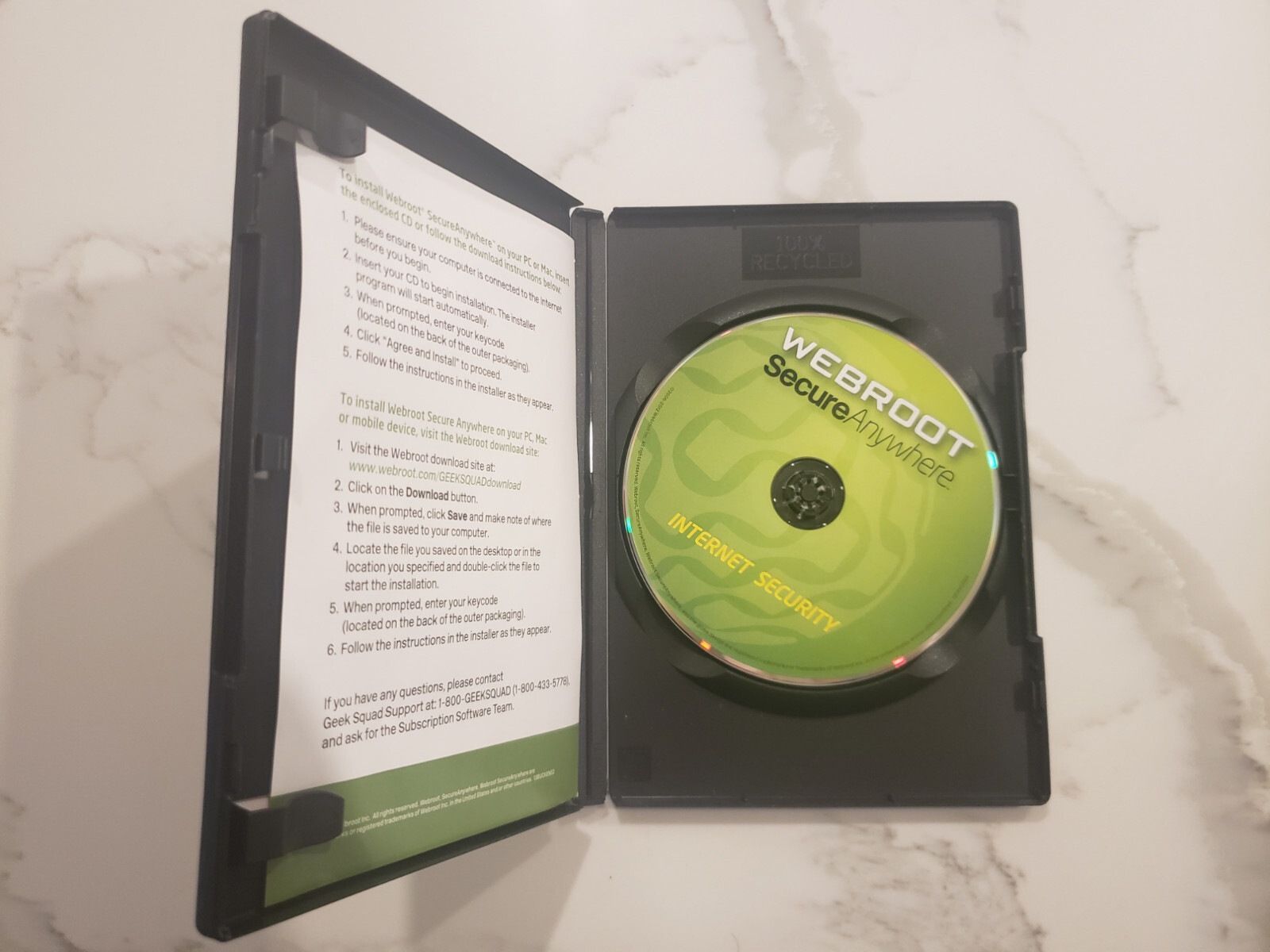 Webroot Secure Anywhere Internet Security Full Ver. 3 Devices PC/Mac/Mobile 2012