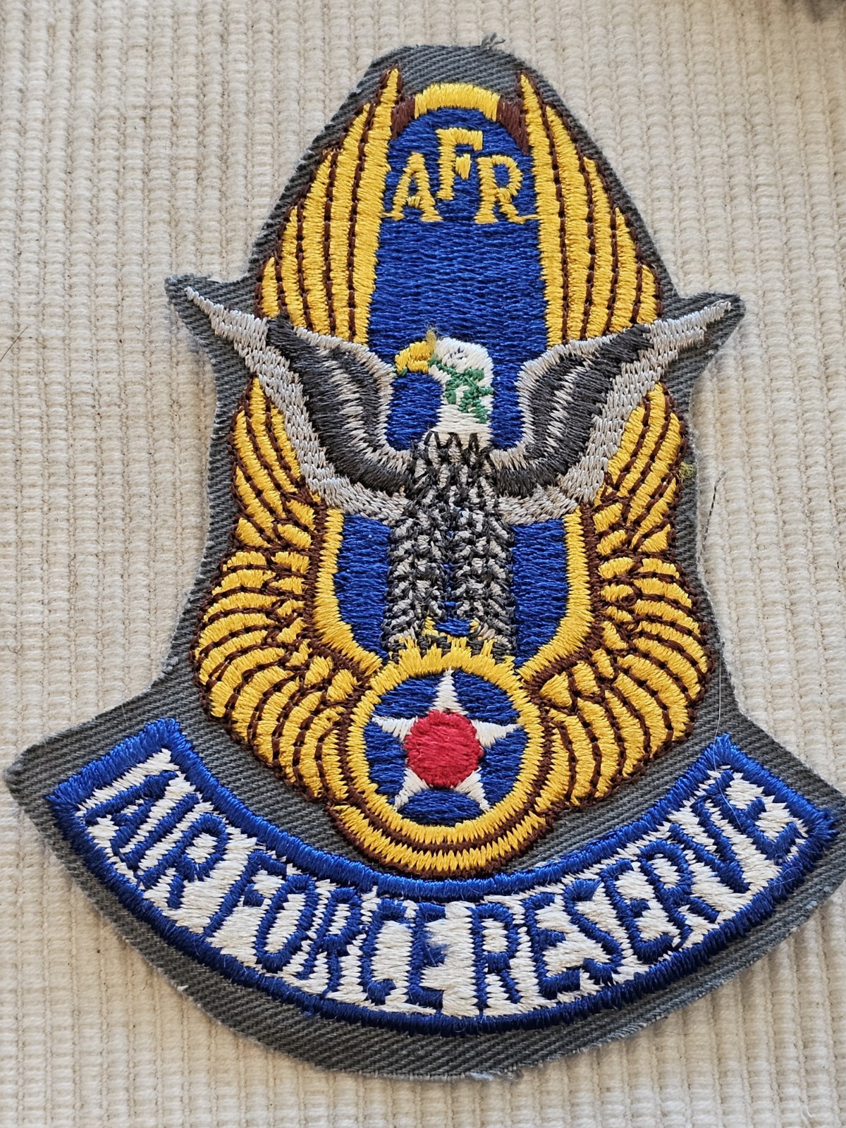 1960s USAF Air Force Vietnam Cold War Era Officer Reserve Patch L@@K!!!