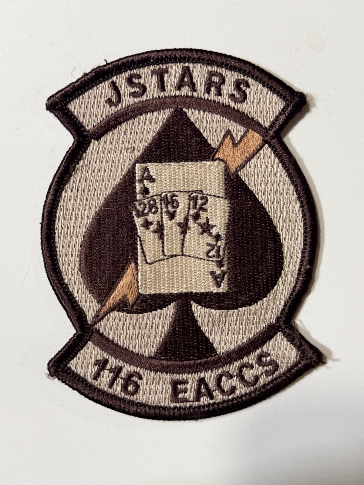 USAF 116th EACCS / JSTARS - Georgia Air National Guard Subdued Military Patch