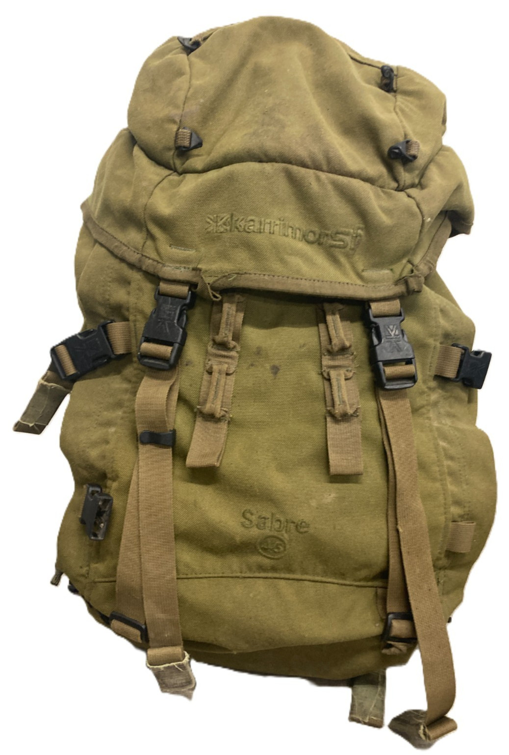 Karrimor SF Sabre 45 PLCE Rucksack Bergen Backpack Olive Green Hiking Trek Army