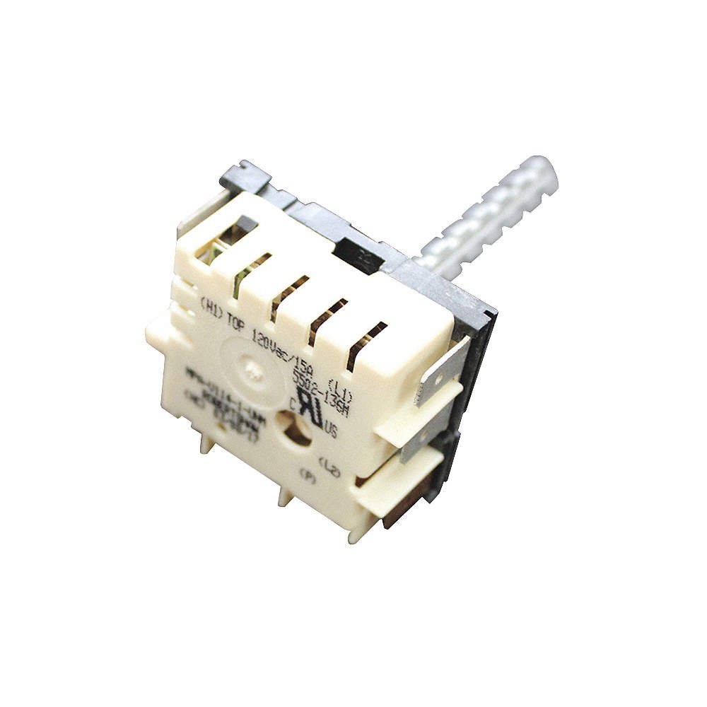ROBERTSHAW 5502-370M Infinite Switch, 240V AC, 250F Max 6KXF3