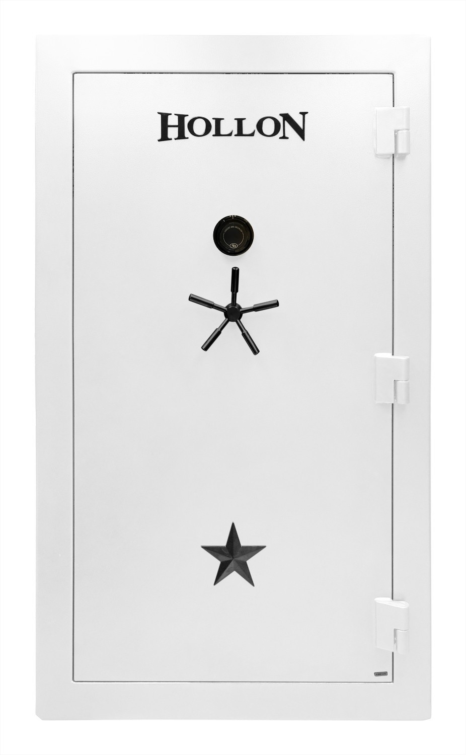 Hollon RG‑42C Republic Gun Safe White 42 Gun 120 Min Fire S&G Group 2 Dial Lock