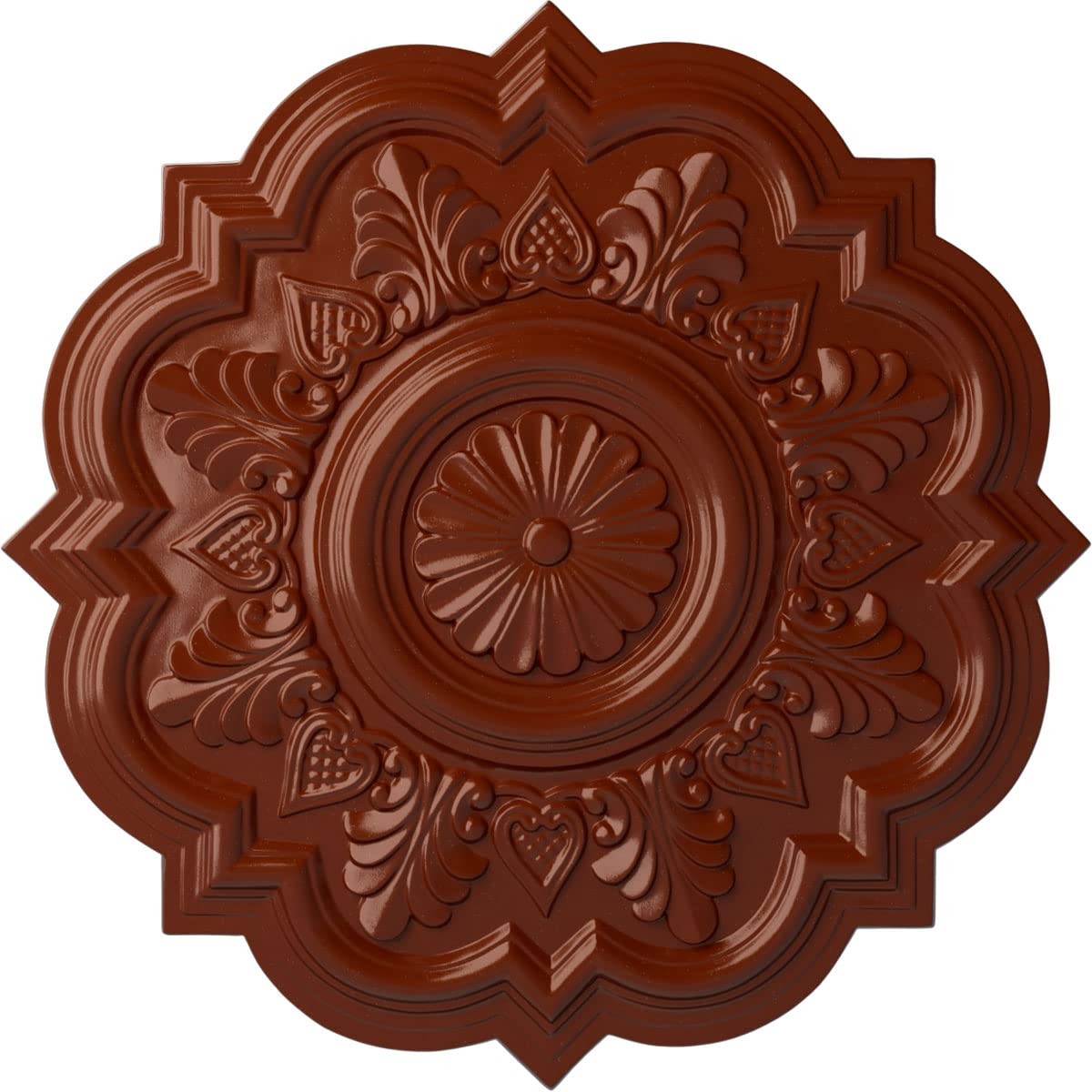 Ekena Millwork Cm20Drfif Deria Ceiling Medallion Firebrick