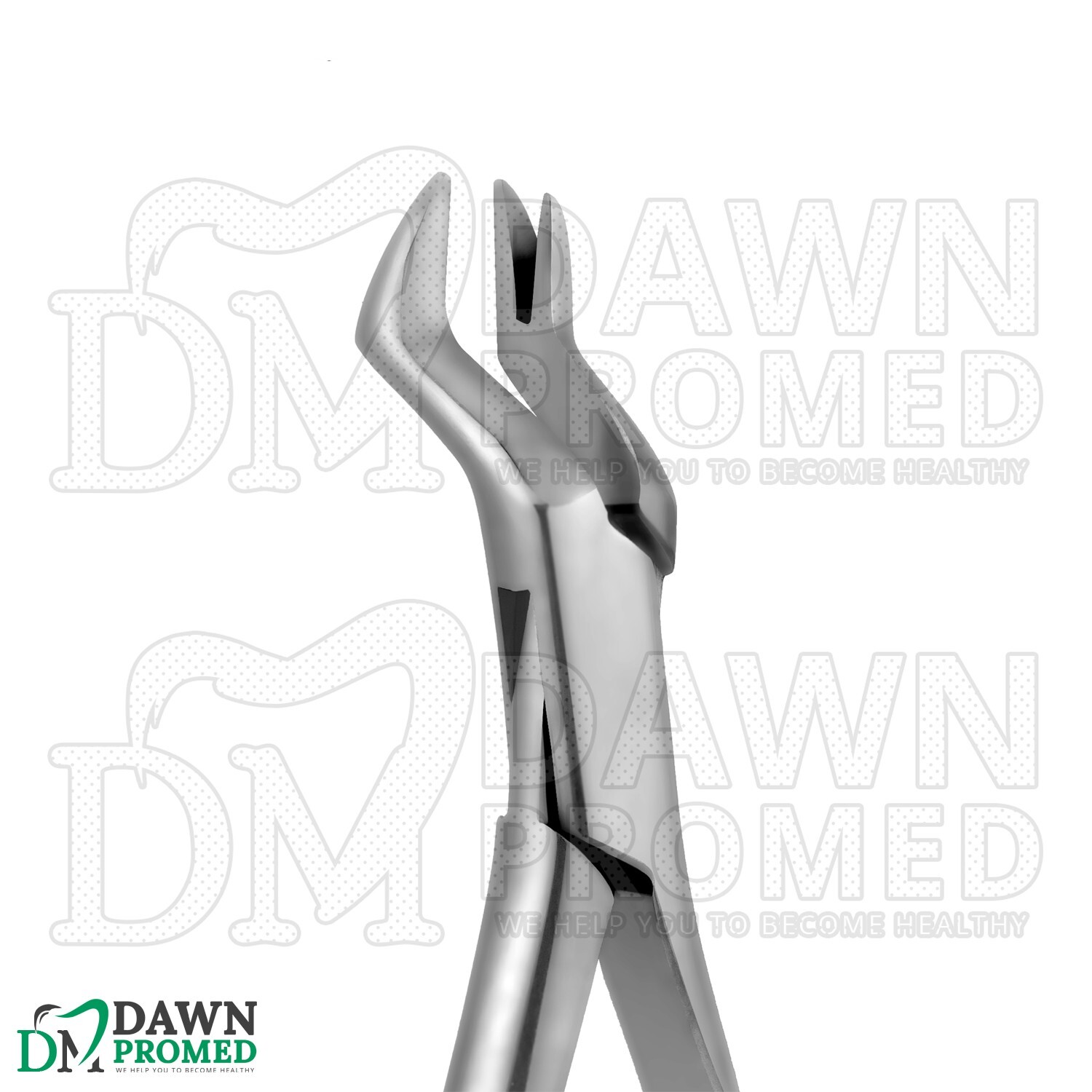Dental Extracting Forceps #88R Gold Hollow Python Grip Handle German Grade