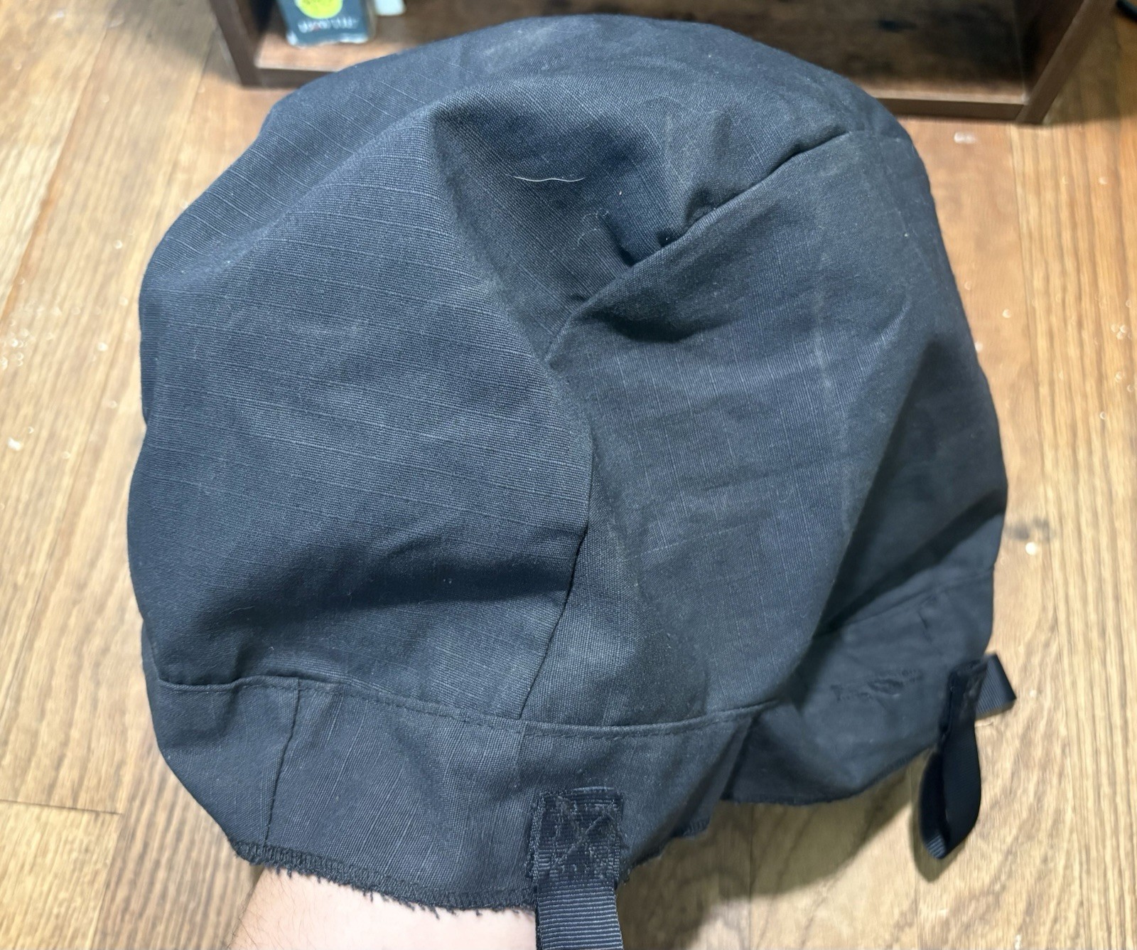 Black PASGT Helmet Cover Size X-Small Small