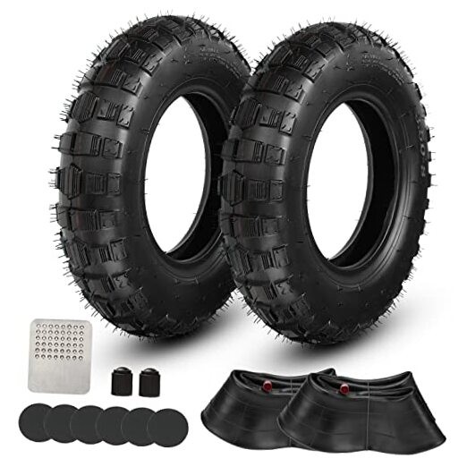 3.50-8 3.50x8 3.5-8 3.50 8 Inch Tire Inner Tube Compatible with Monkey Bike
