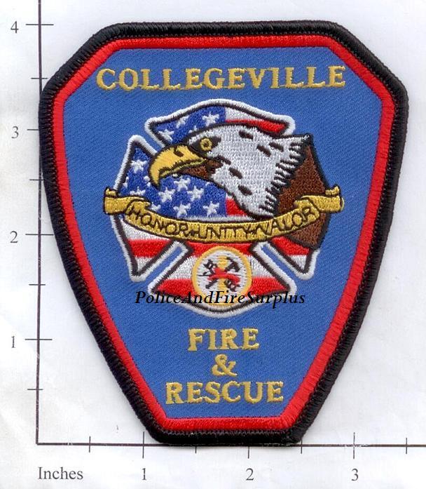 Arkansas - Collegeville Fire & Rescue AR Fire Dept Patch - Eagle