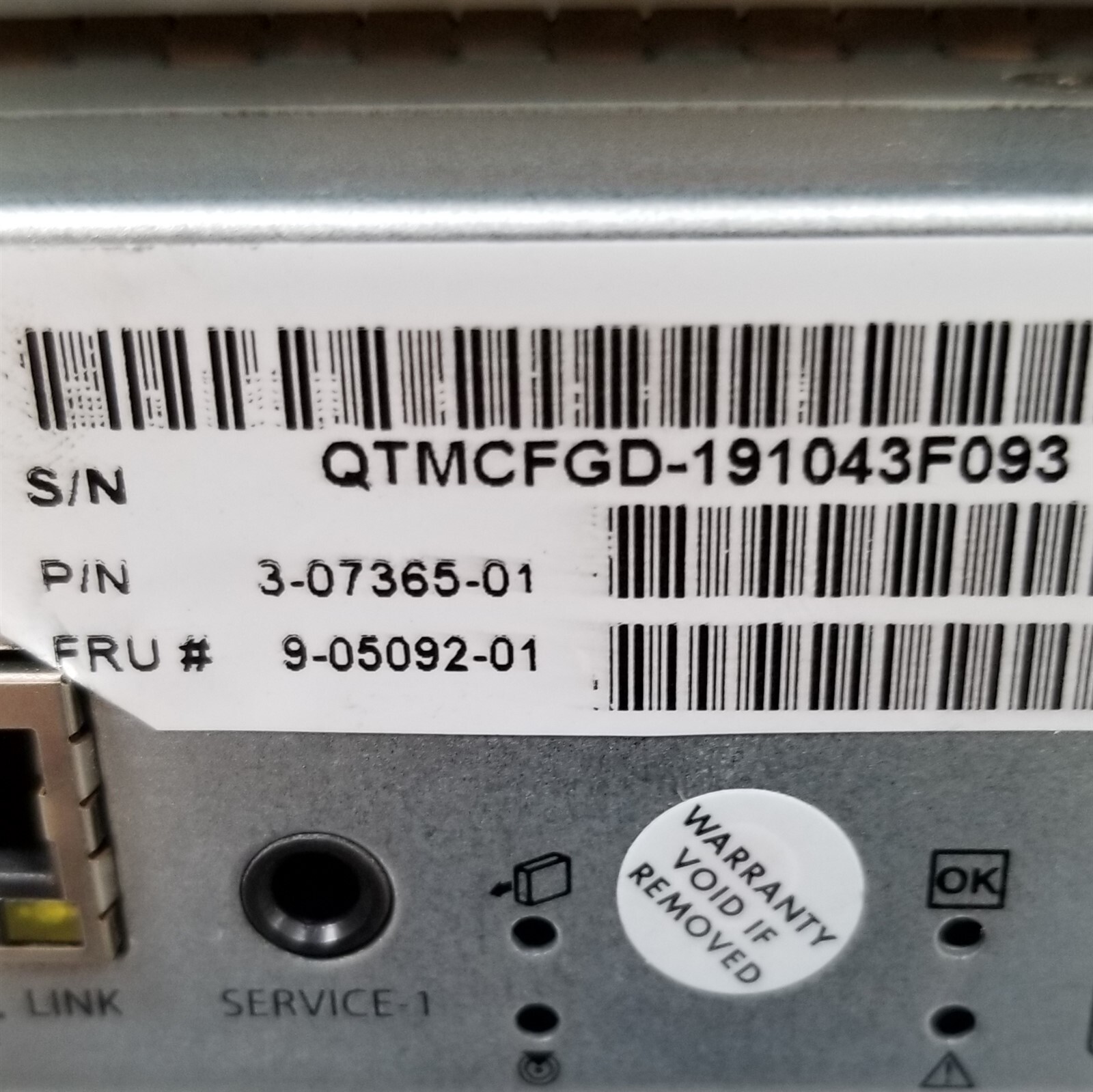 Dot Hill Quantum 3-07365-01 Disk Array Controller Module 81-00000078-00-10 Lot 2