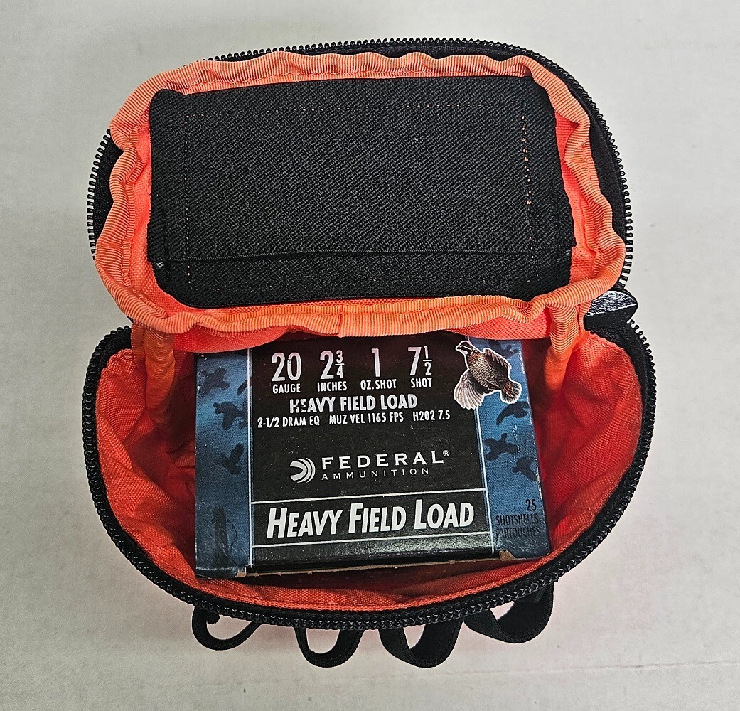 AR500 Orange Shot Shell Pouch with MOLLE