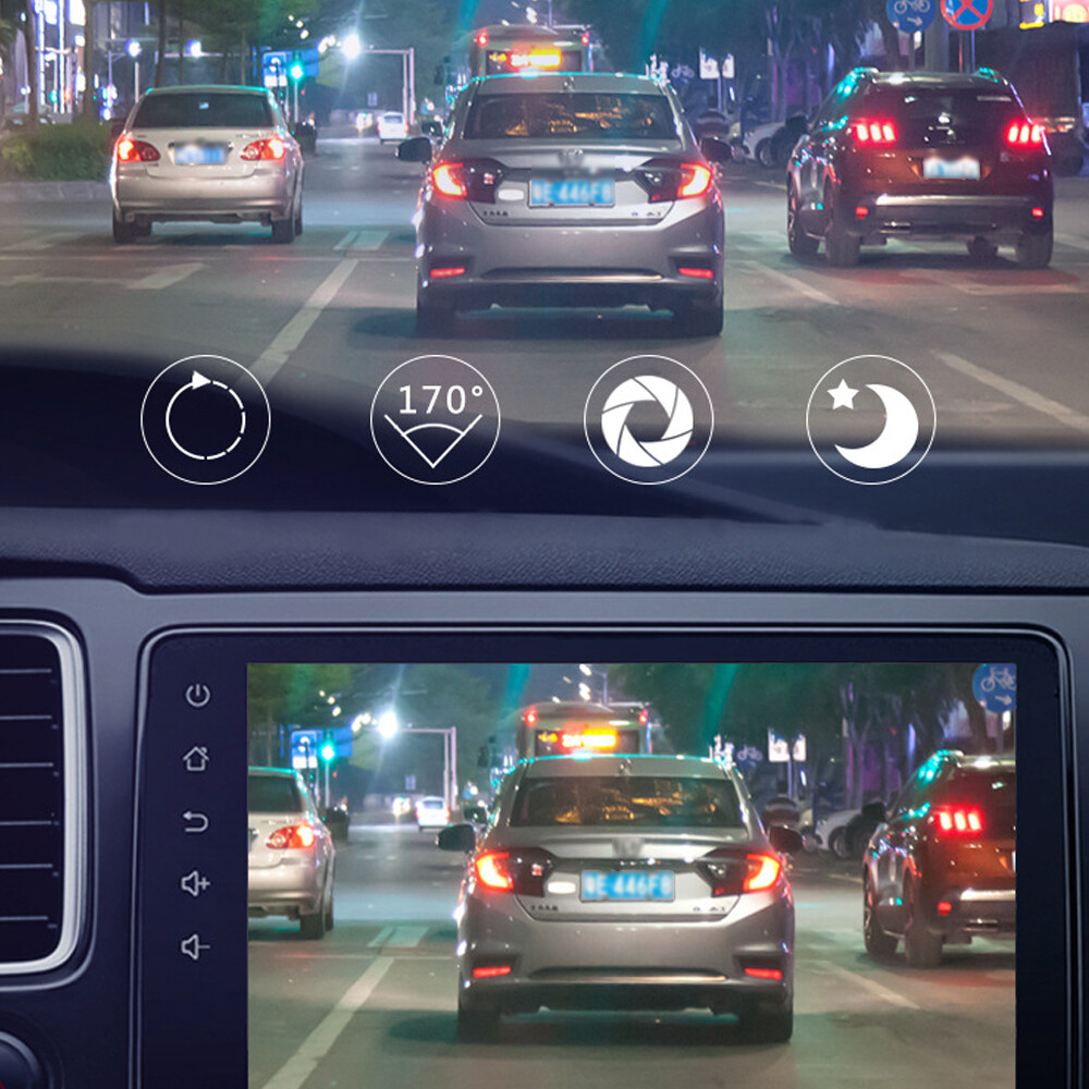 HD Car Driving Recorder DVR Camera Loop Recording ADAS G-sensor Motion Detection