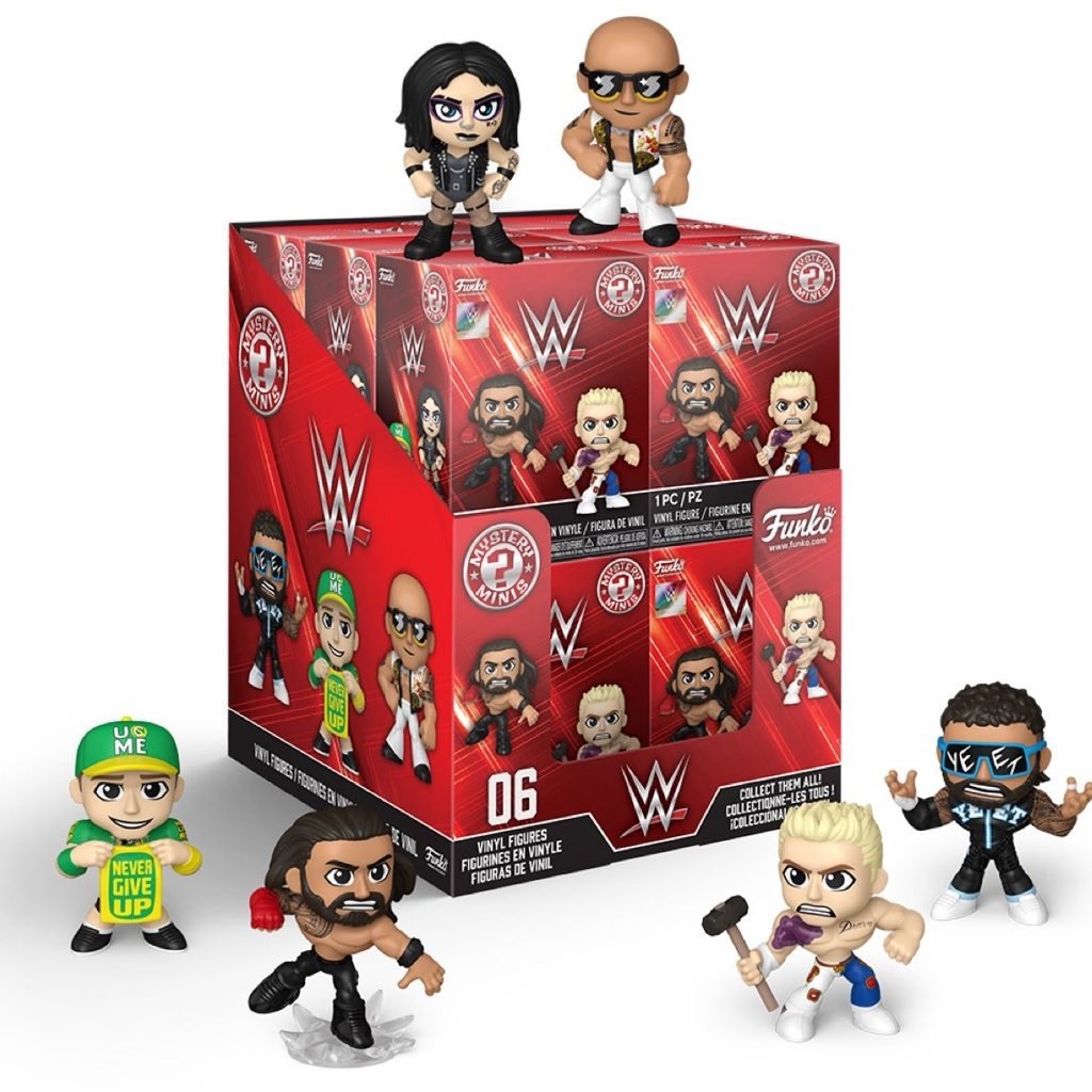 WWE Funko Mystery Minis Factory Sealed Case (12)