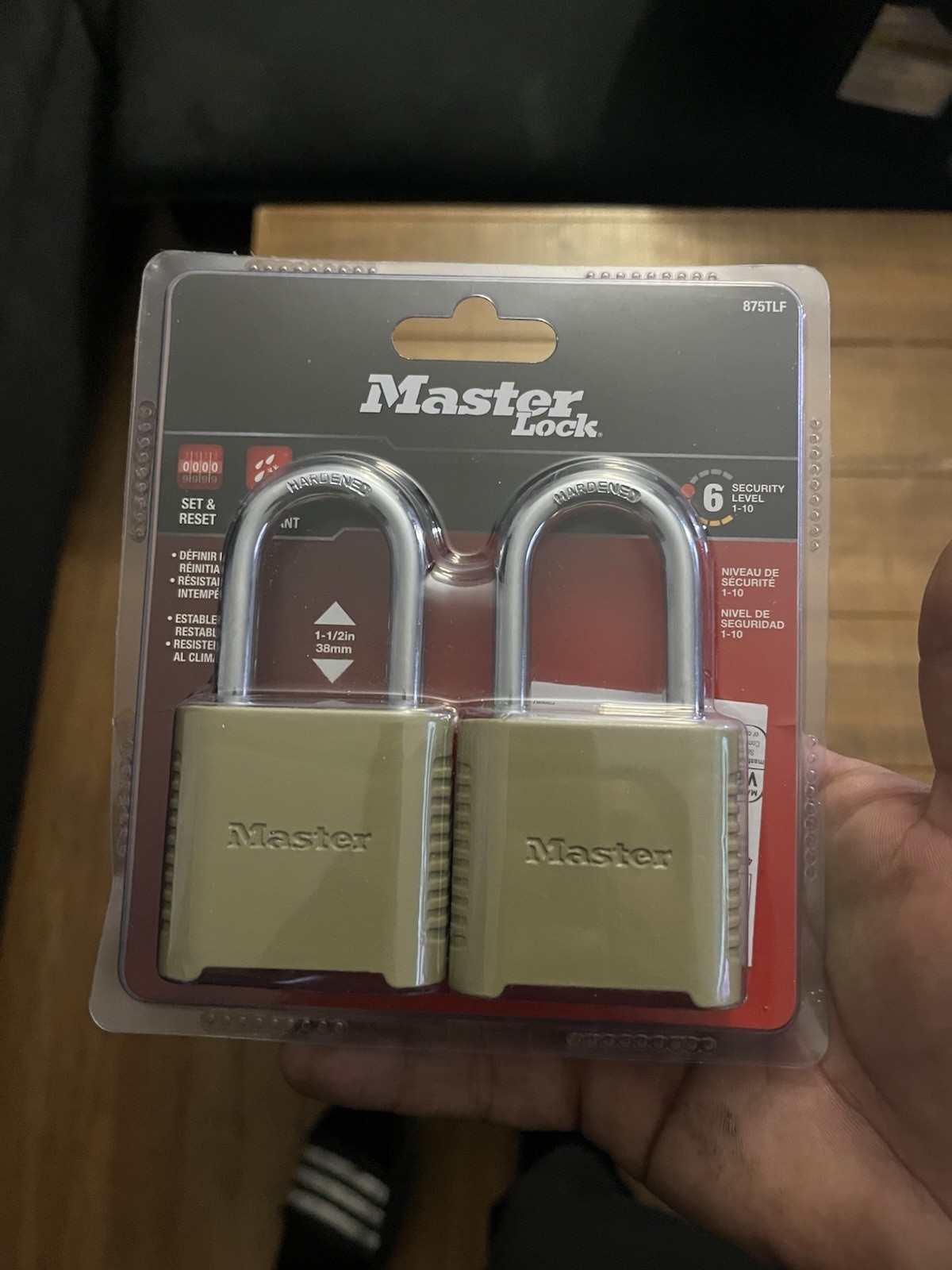 Brand new resettable Locks