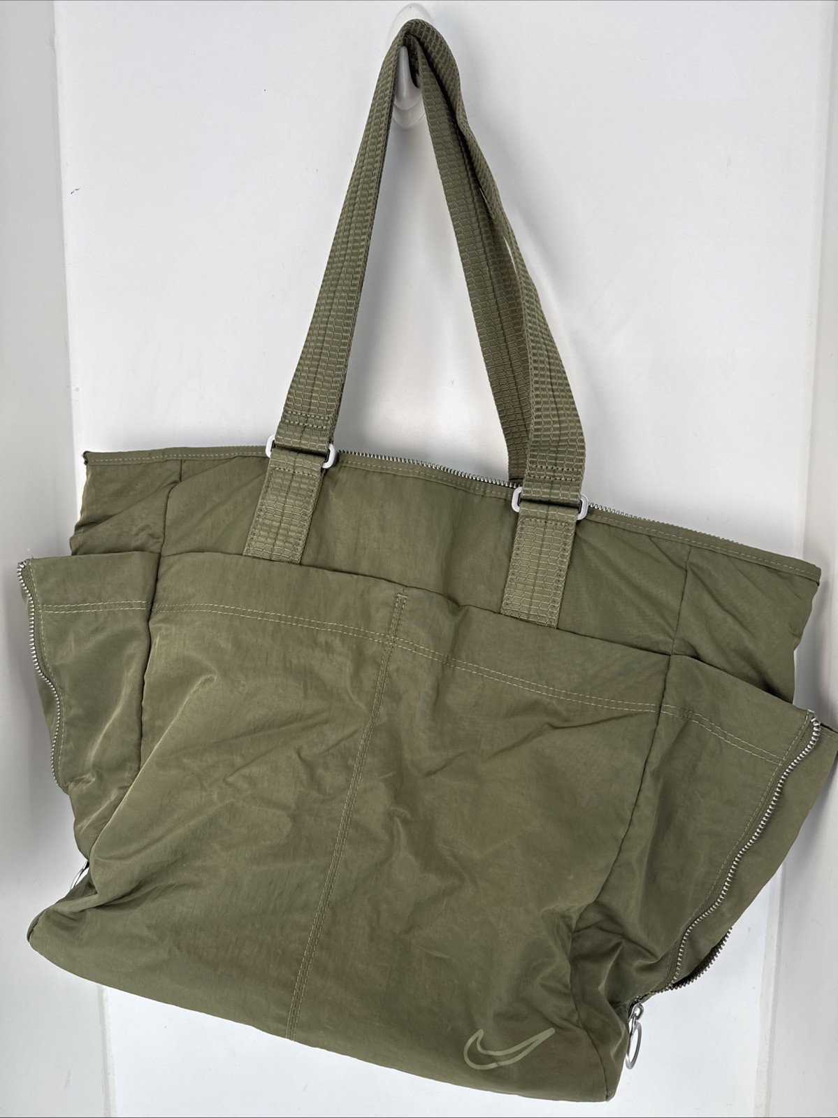 Nike Olive Green Tote Bag 18"