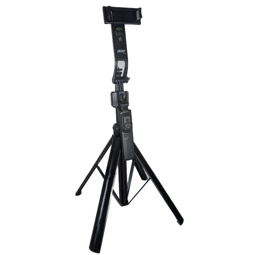 Acer Face Tracking Tripod 360 Rotating Cellphone Camera Stand Selfie Stick