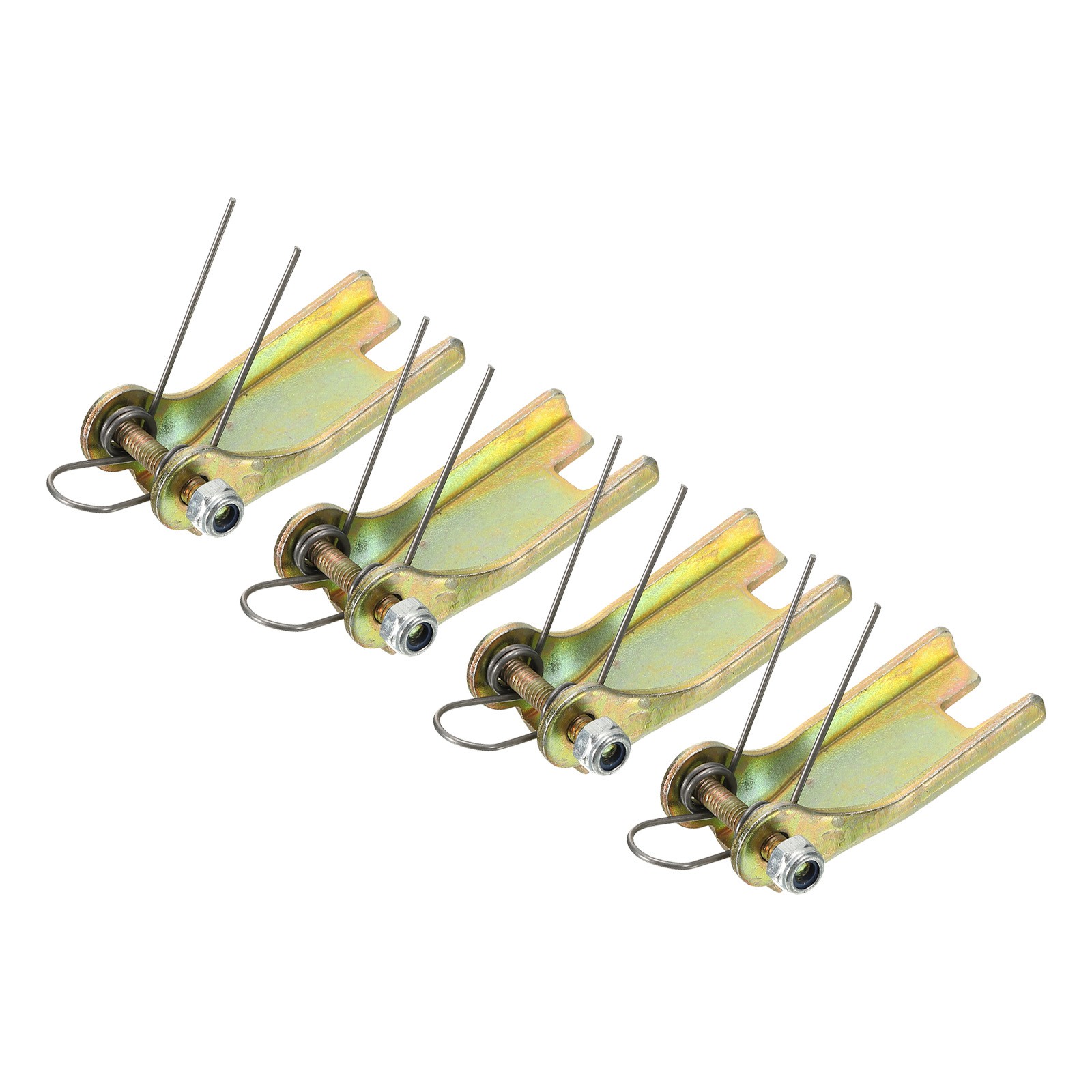 4 Pcs Replacement Hook Latch, Great for Trailer (Gold Tone, 2-Inch)