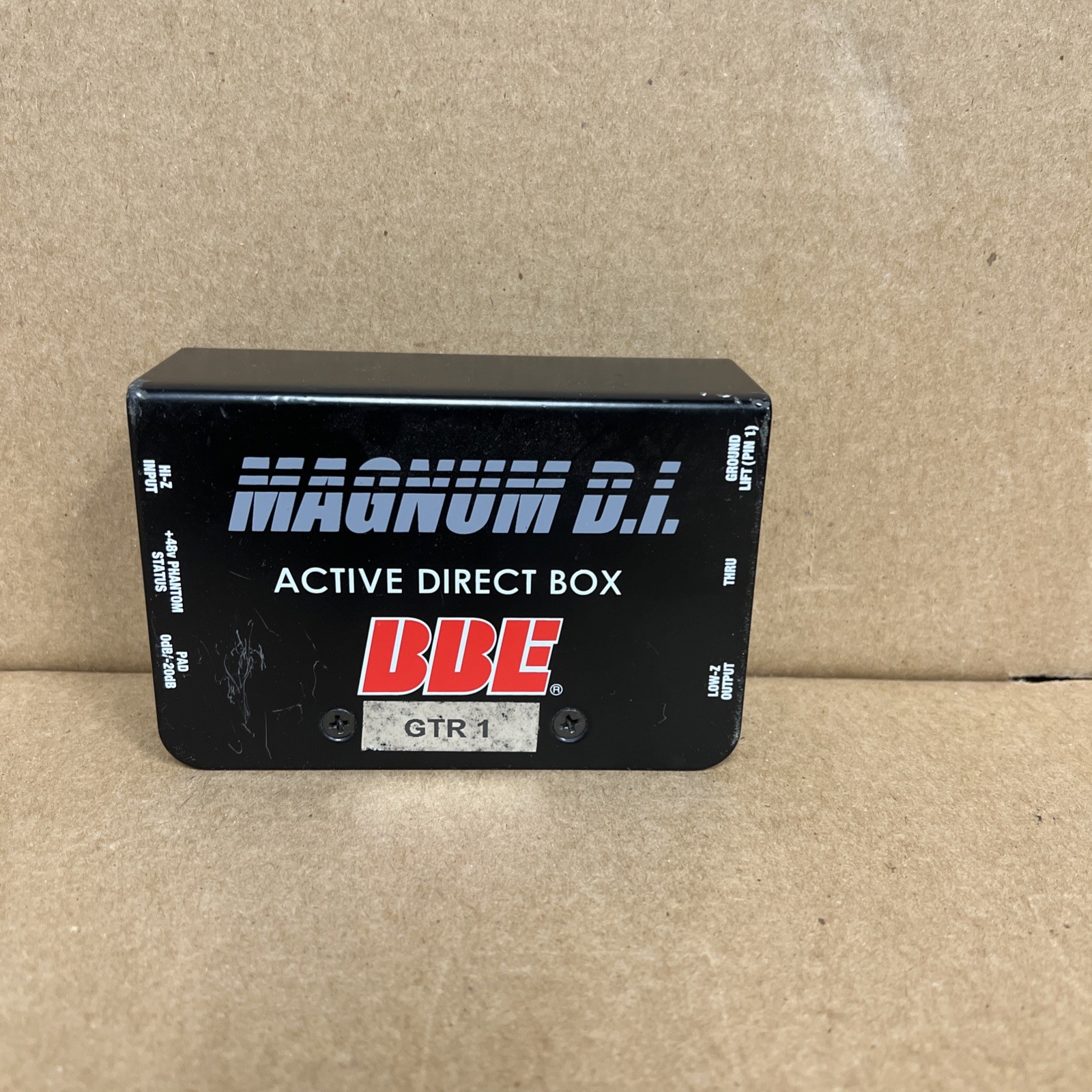 BBE Magnum D.I. Active Direct Box Tested Working (16E)