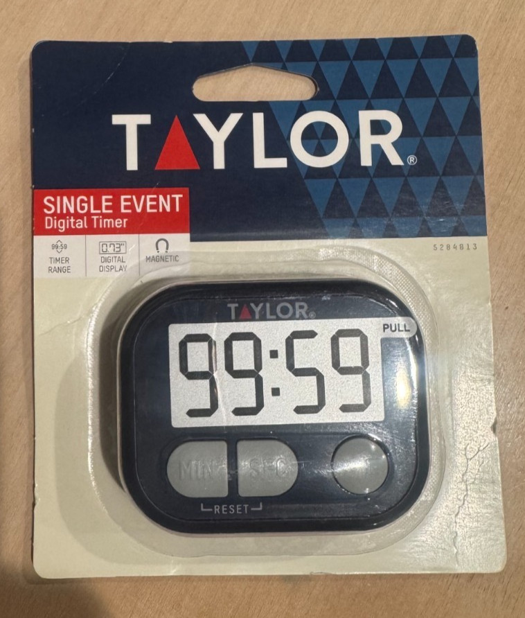 TAYLOR Single Event Digital Timer - Magnetic - Brand New